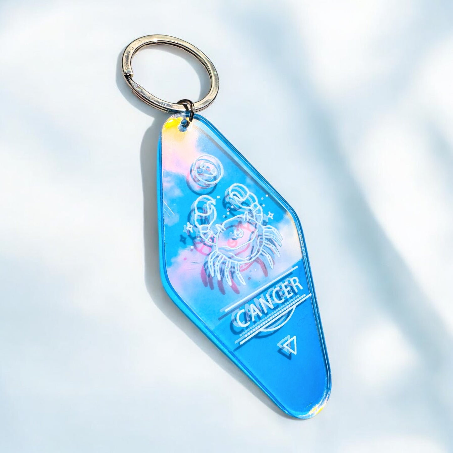 Iridescent Zodiac Key Rings