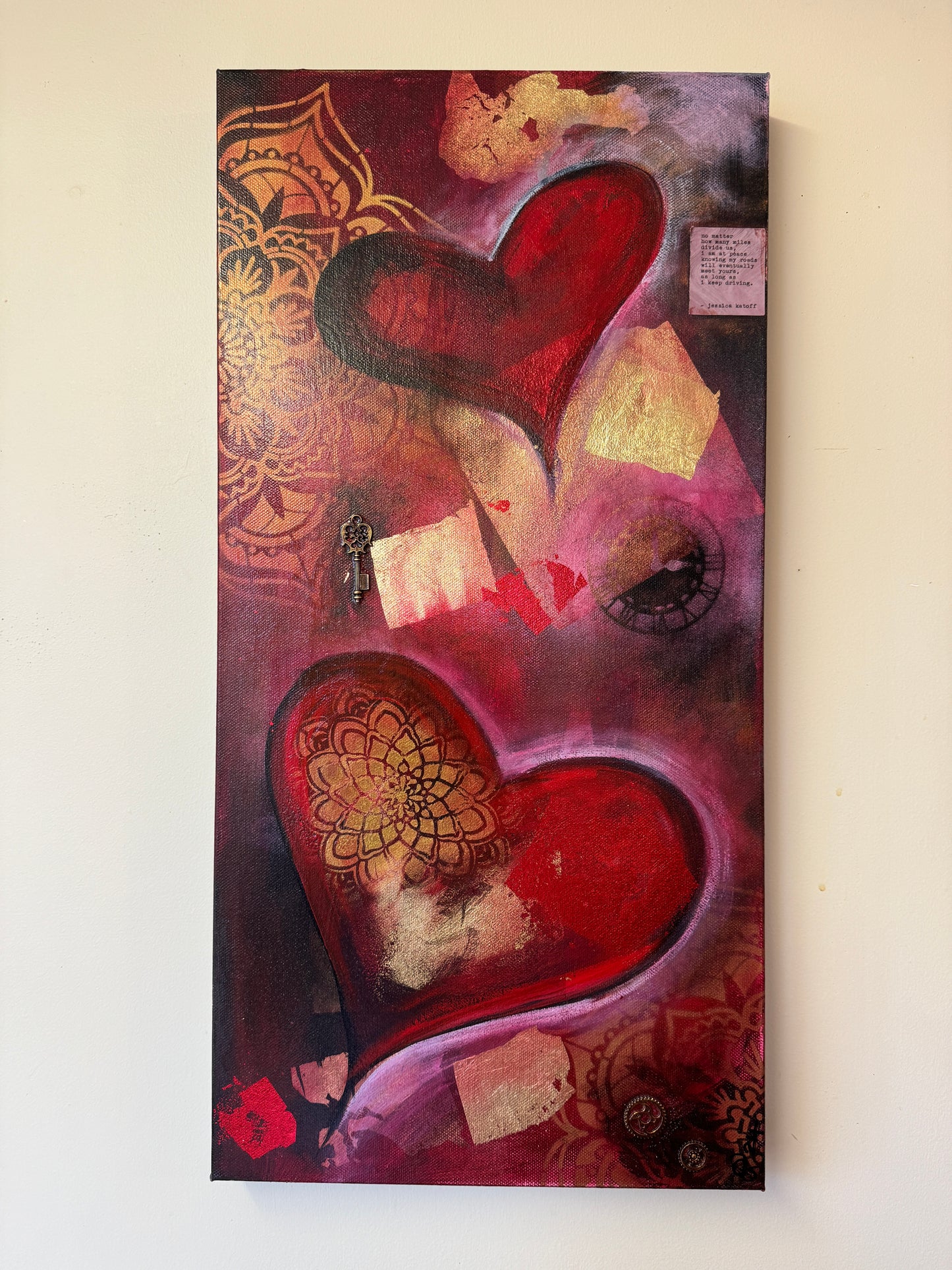 Original NZ Art “ Passion #2 “