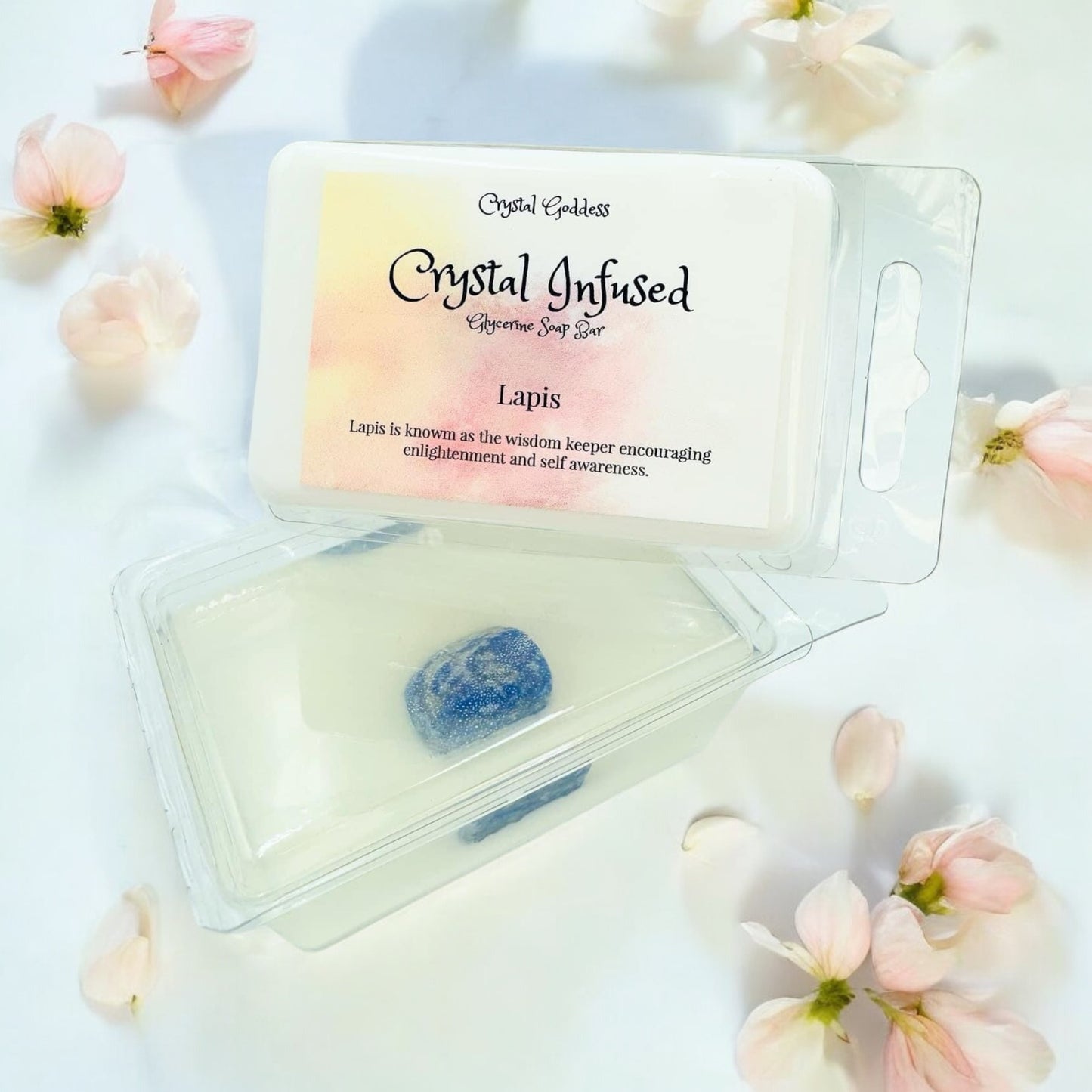 Crystal Infused Soap Bar