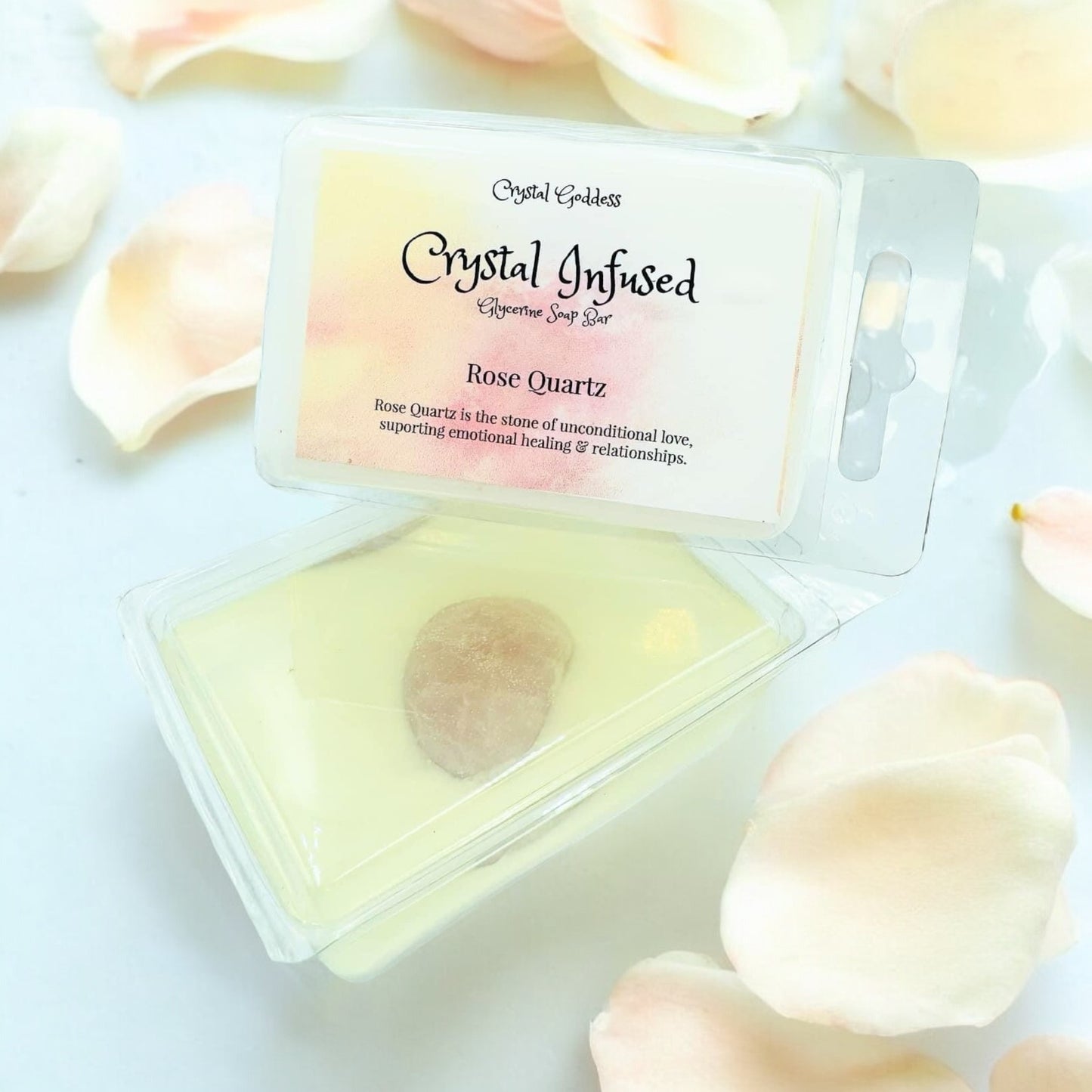 Crystal Infused Soap Bar