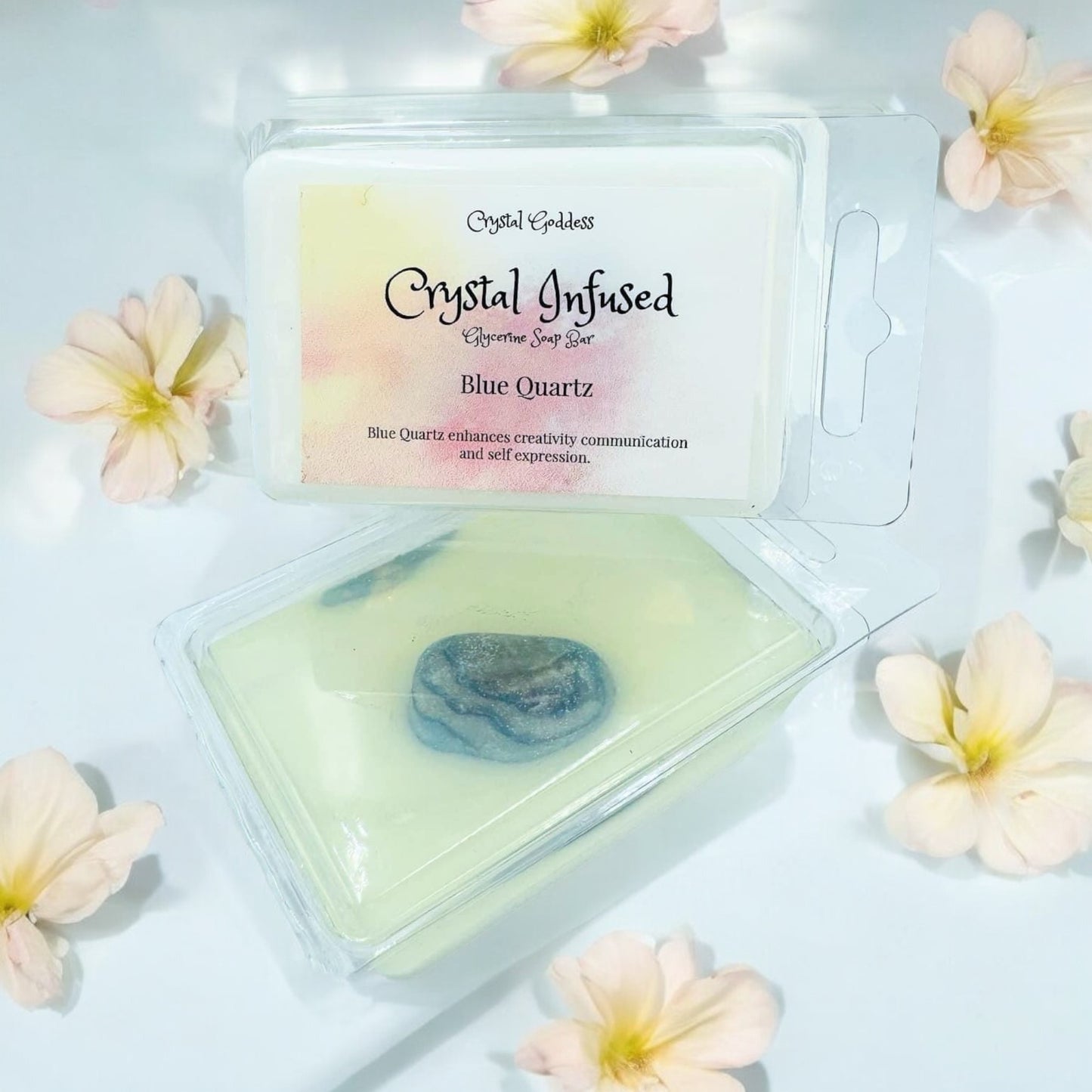 Crystal Infused Soap Bar