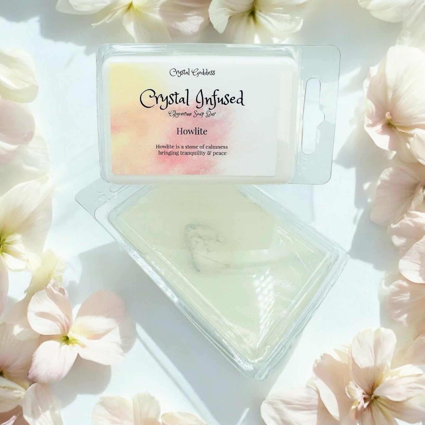 Crystal Infused Soap Bar