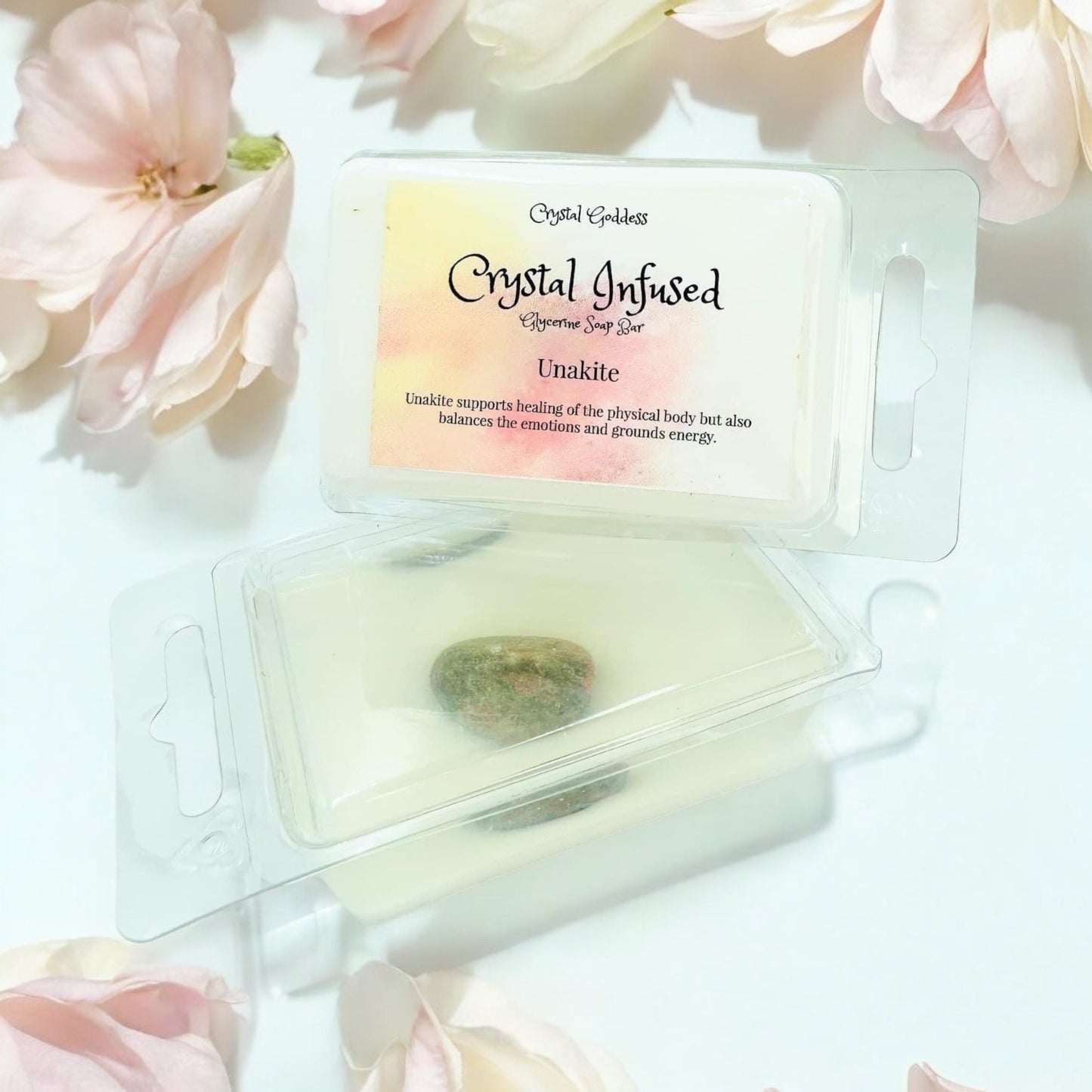 Crystal Infused Soap Bar