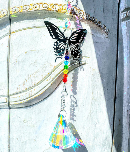 Butterfly Zodiac Sun Catcher