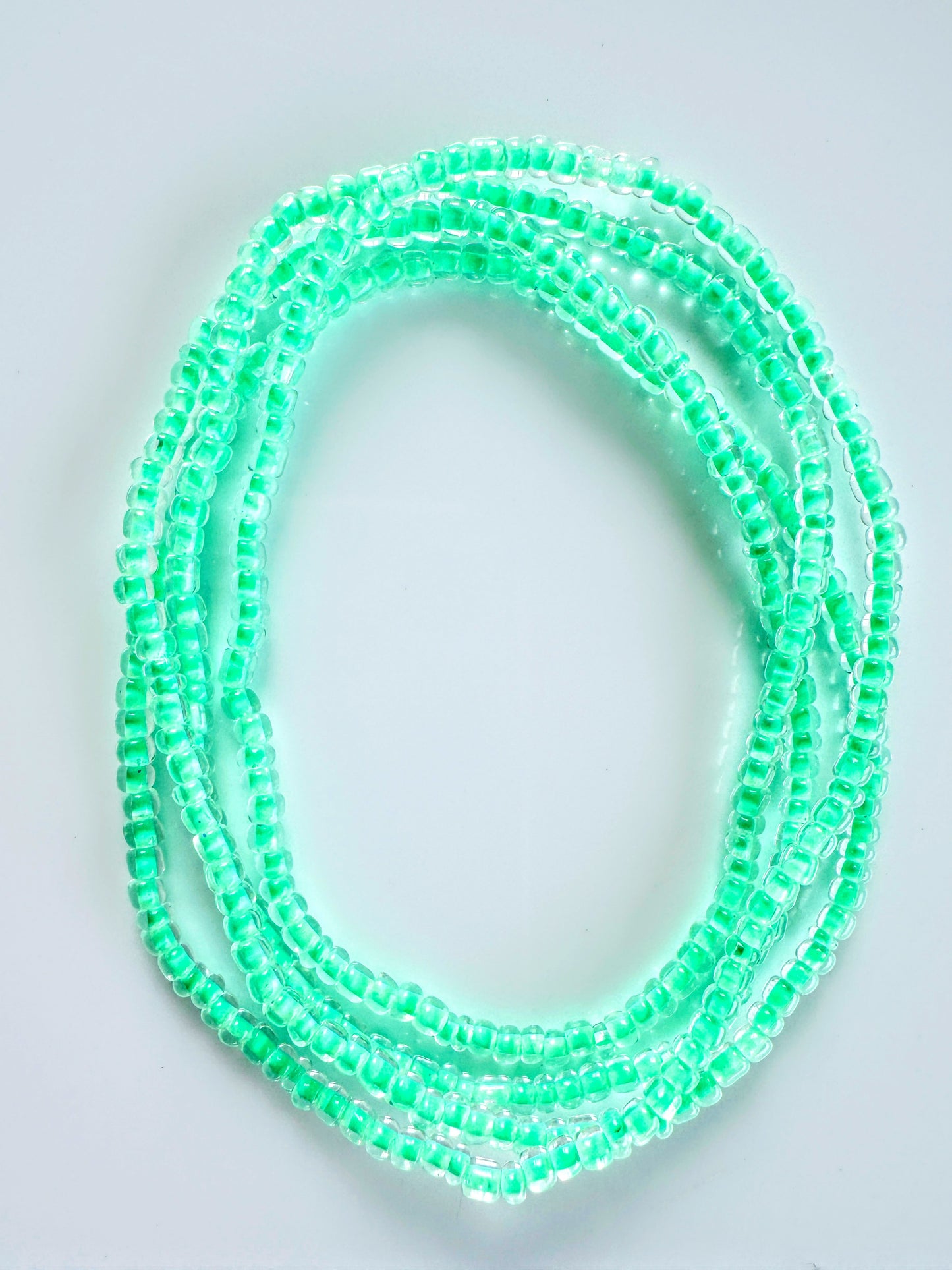 Waist Beads Greens 80cm