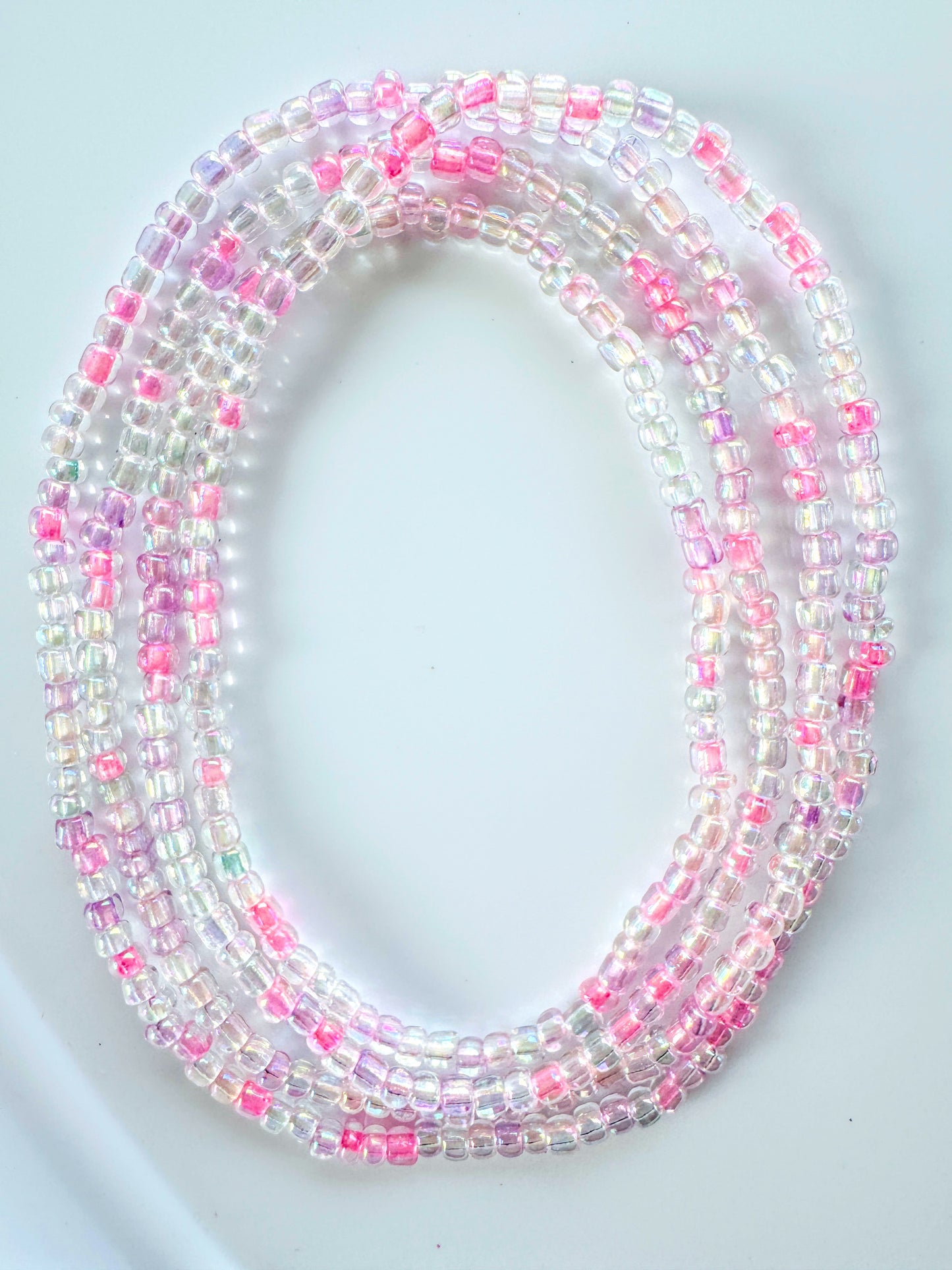 Waist Beads Pinks 80cm