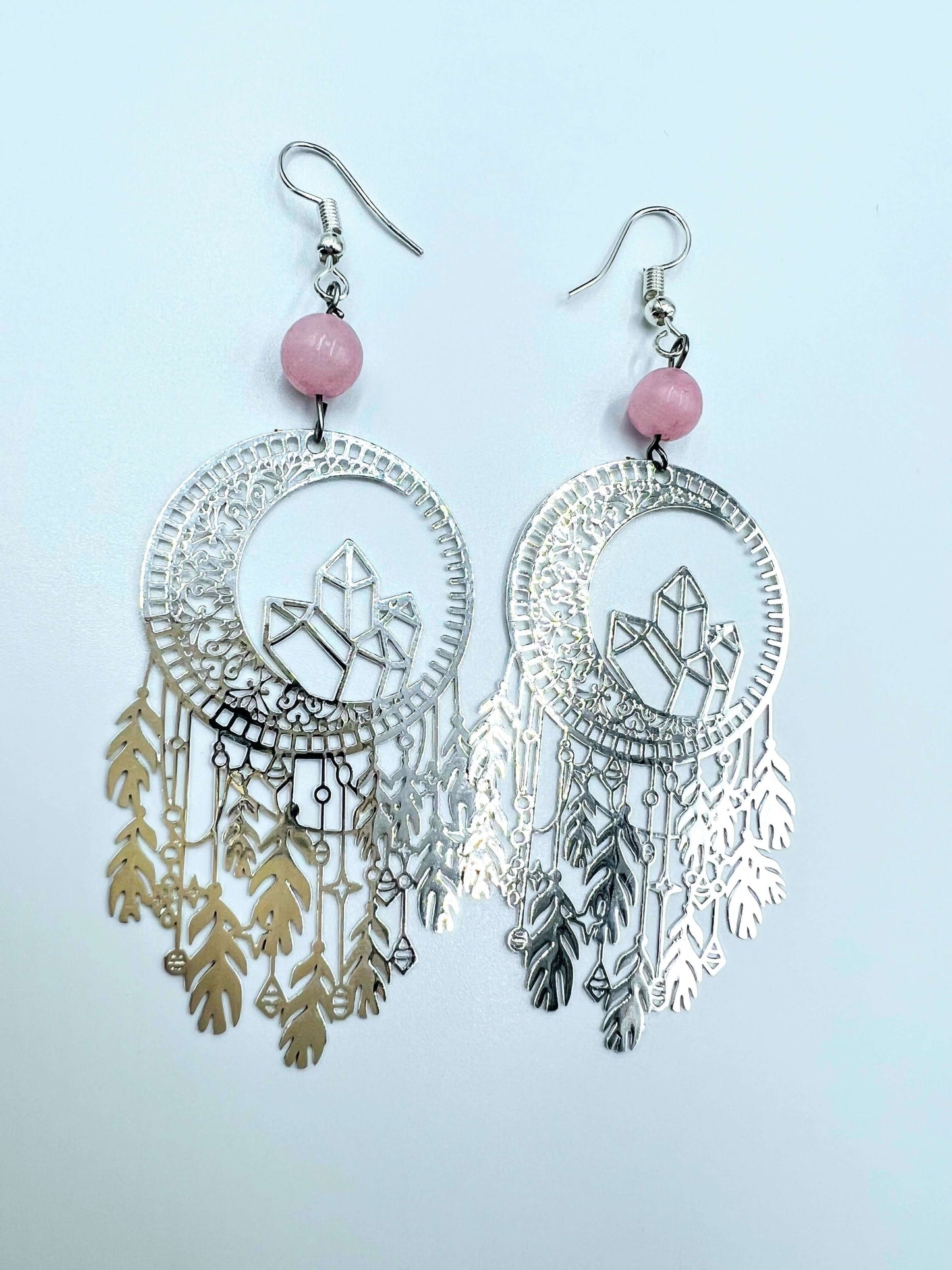 Crystal Moon Earrings