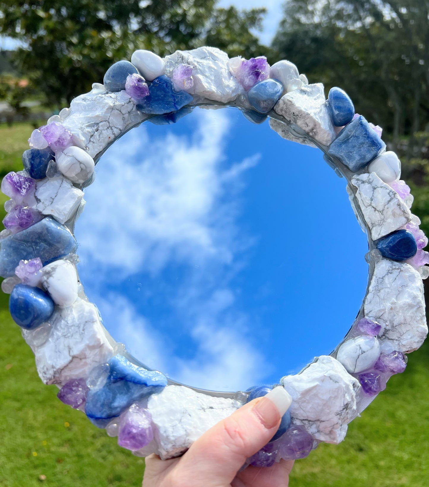 Goddess Hera Crystal Mirror