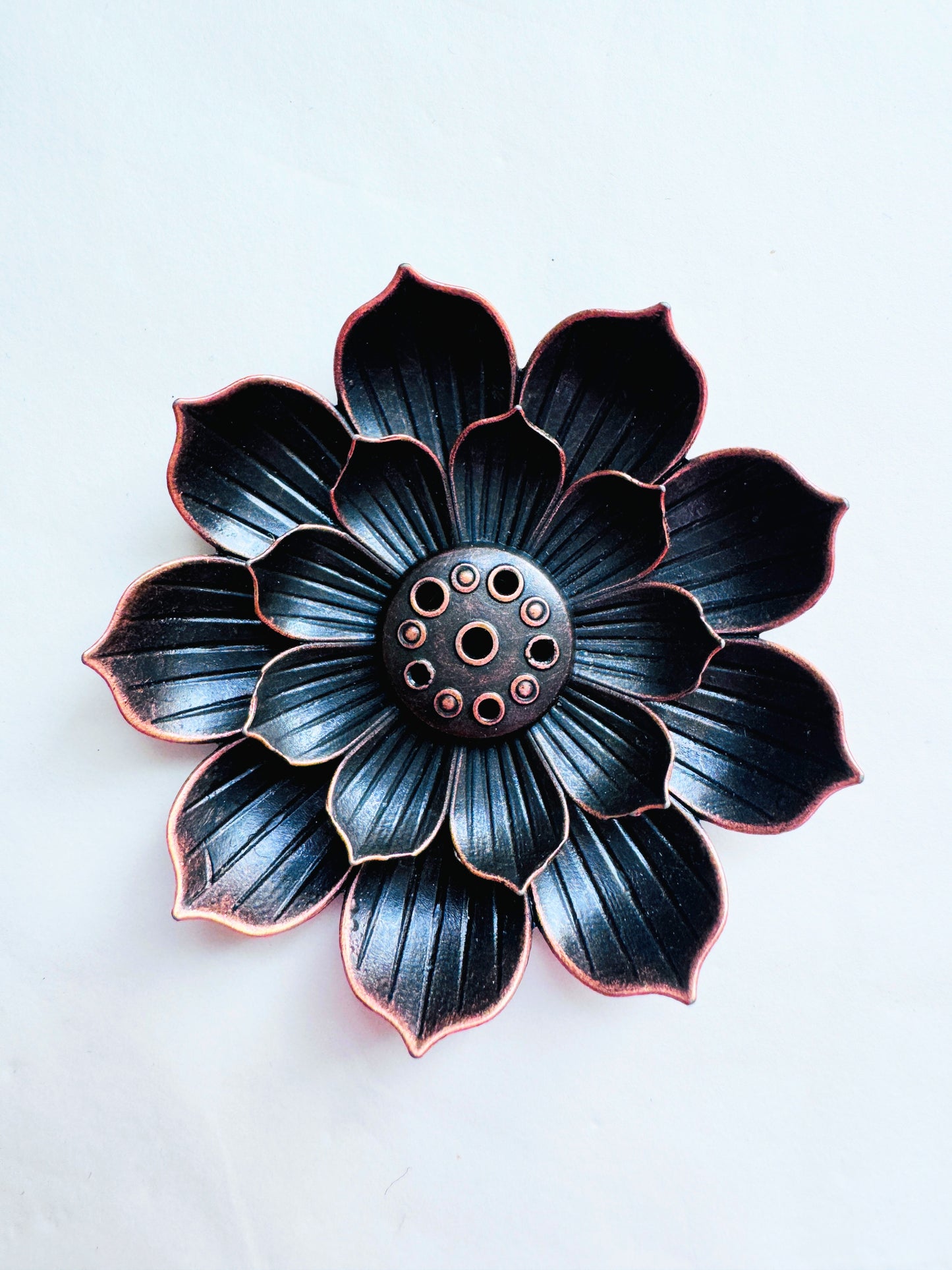 Small lotus incense holder