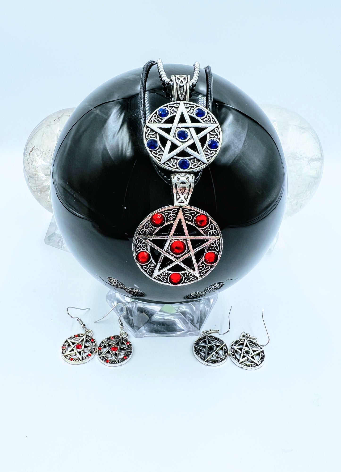 Pentacle Pendants & Earrings