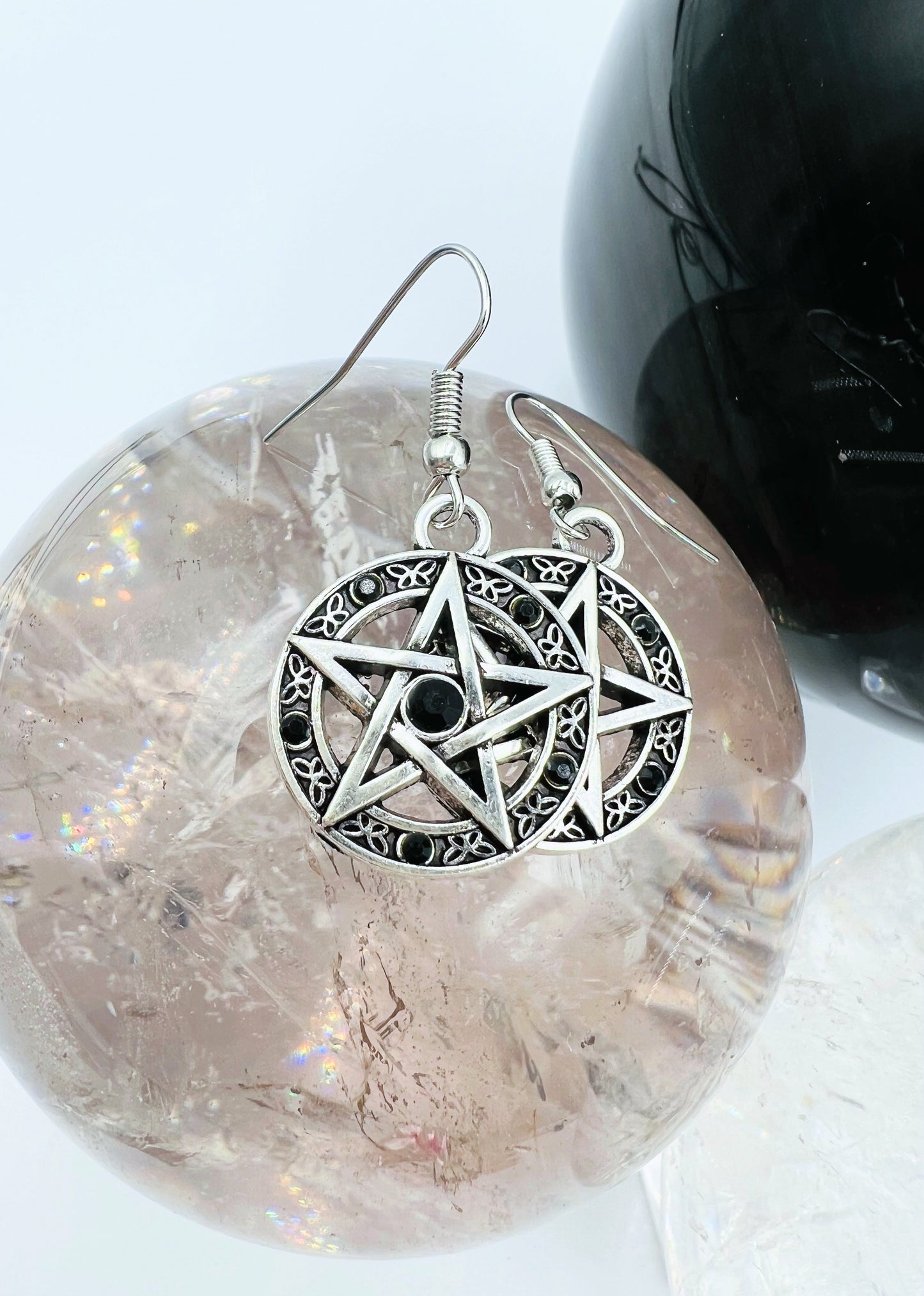 Pentacle Pendants & Earrings