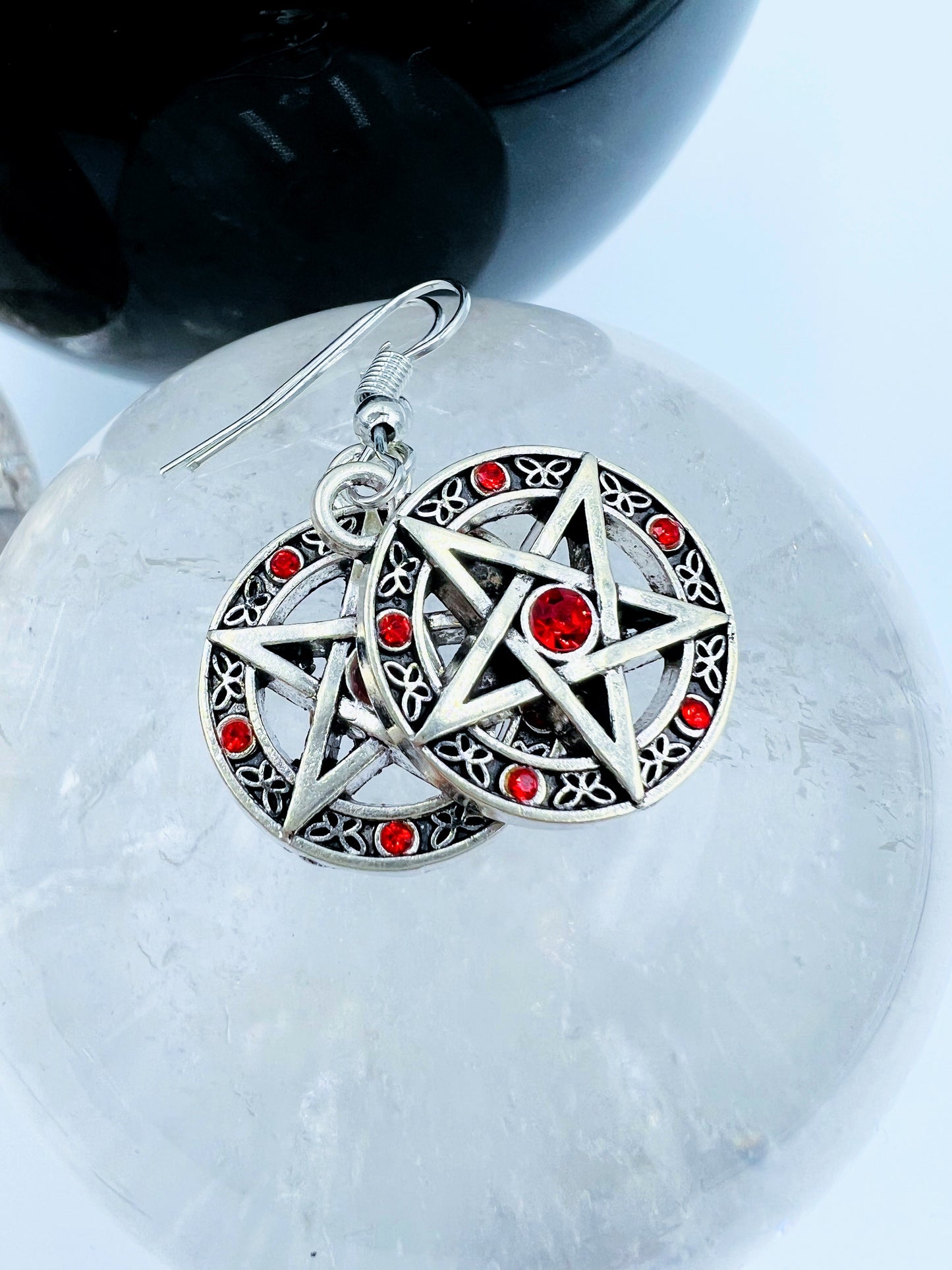 Pentacle Pendants & Earrings