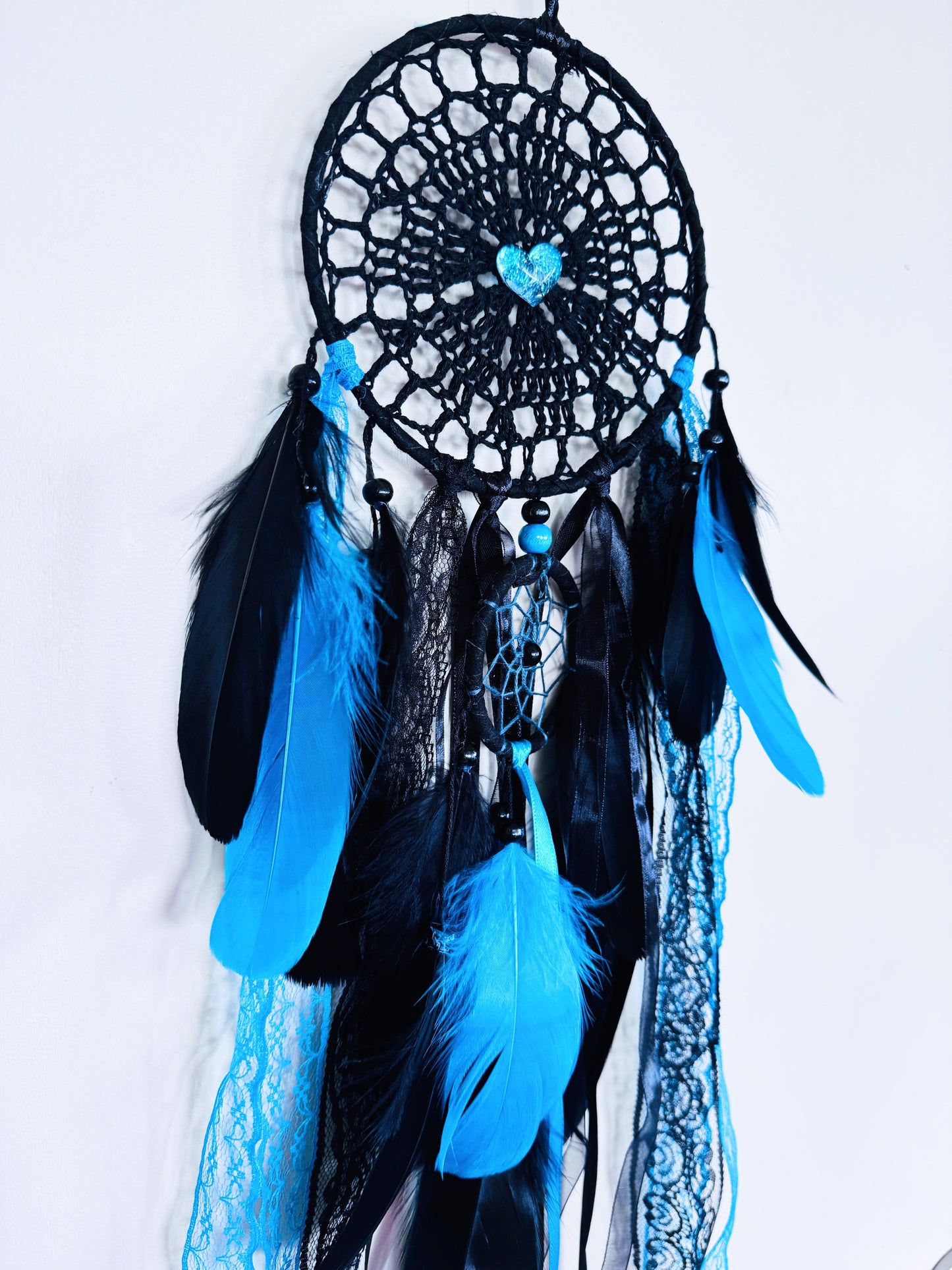 Turquoise Double Ring Dream Catcher