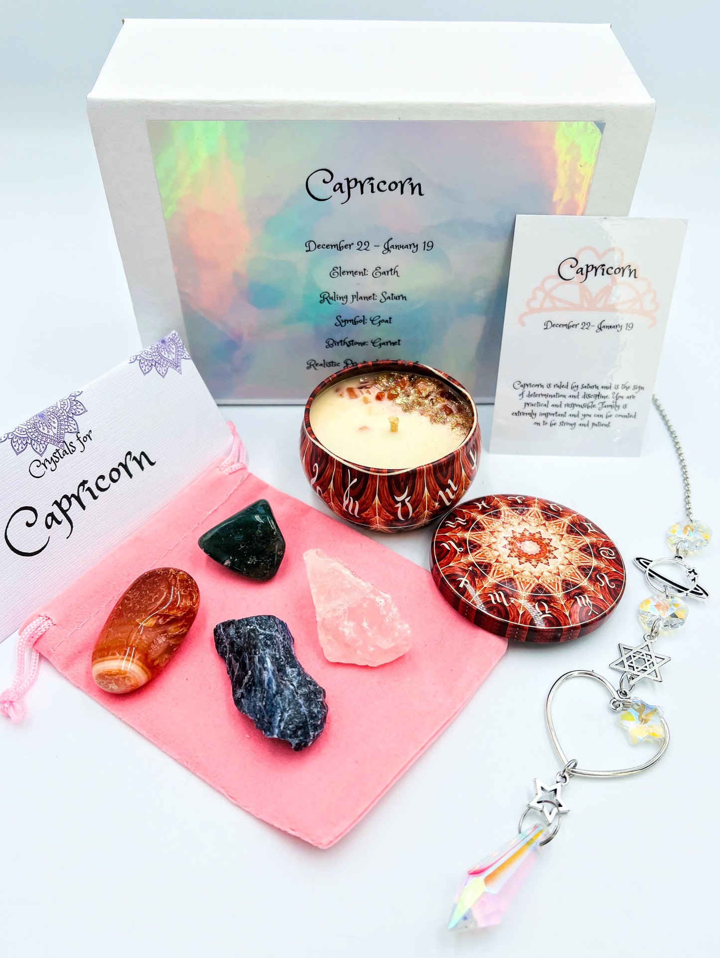 Zodiac Gift Box With Sun Catcher