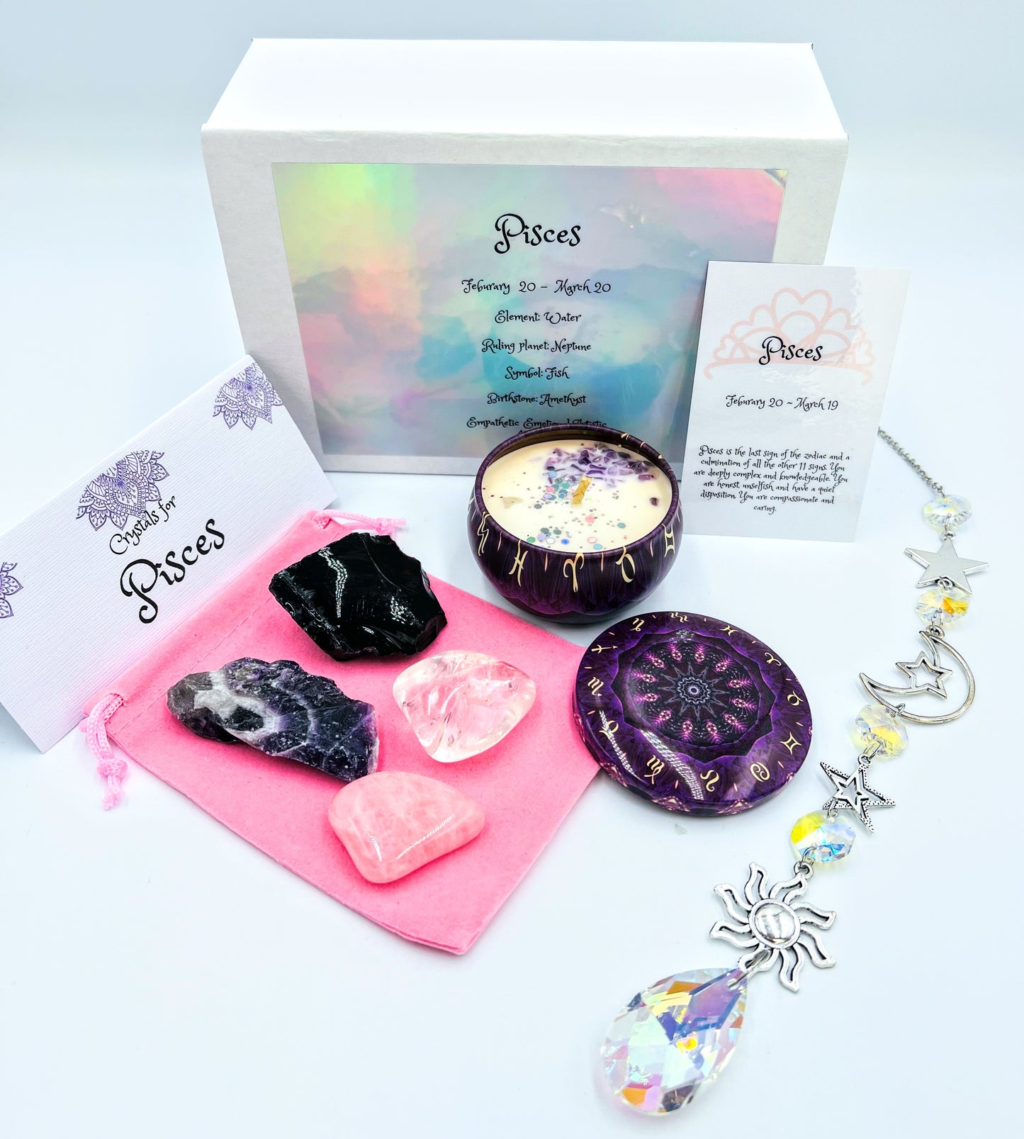 Zodiac Gift Box With Sun Catcher