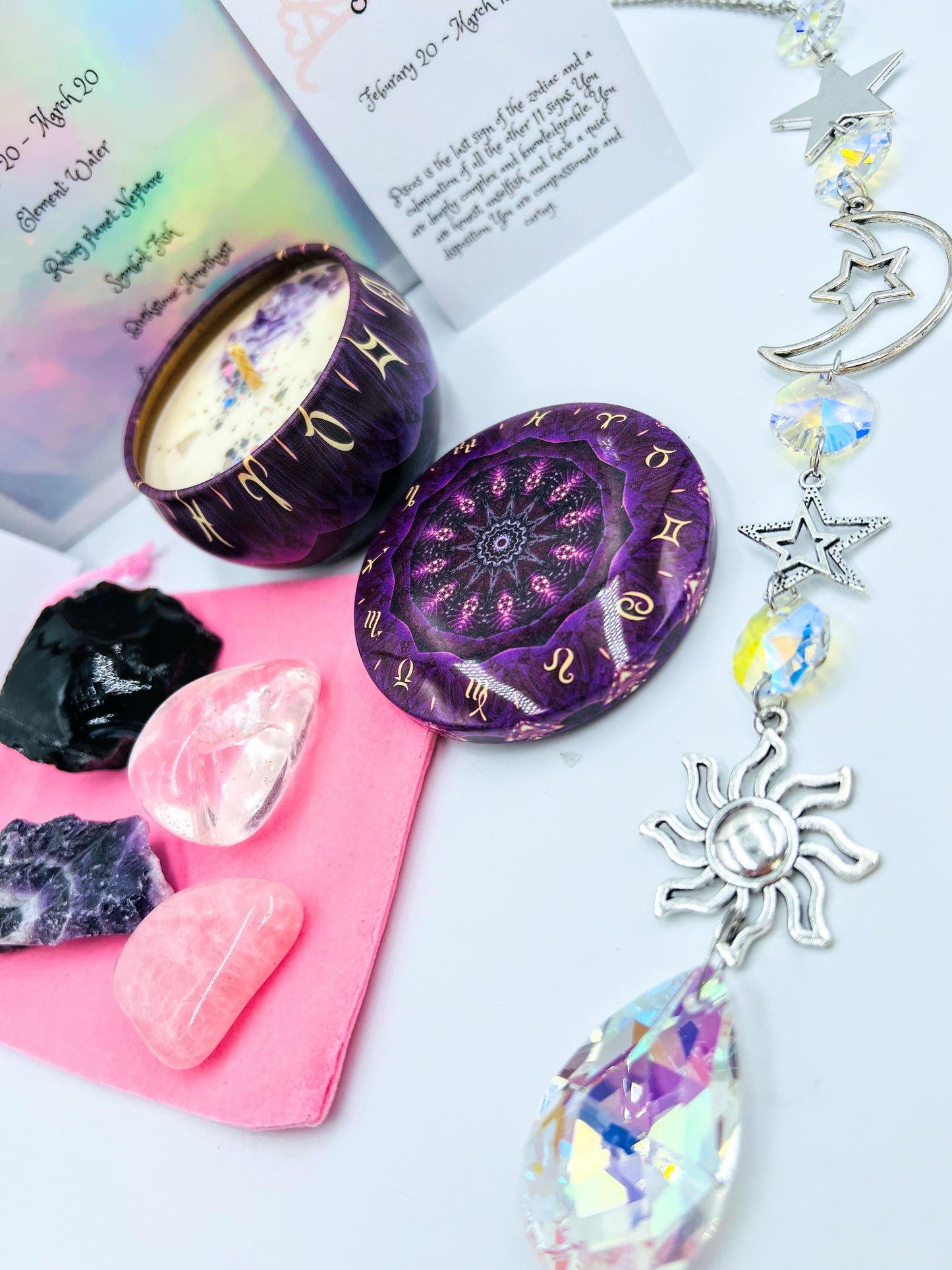 Zodiac Gift Box With Sun Catcher