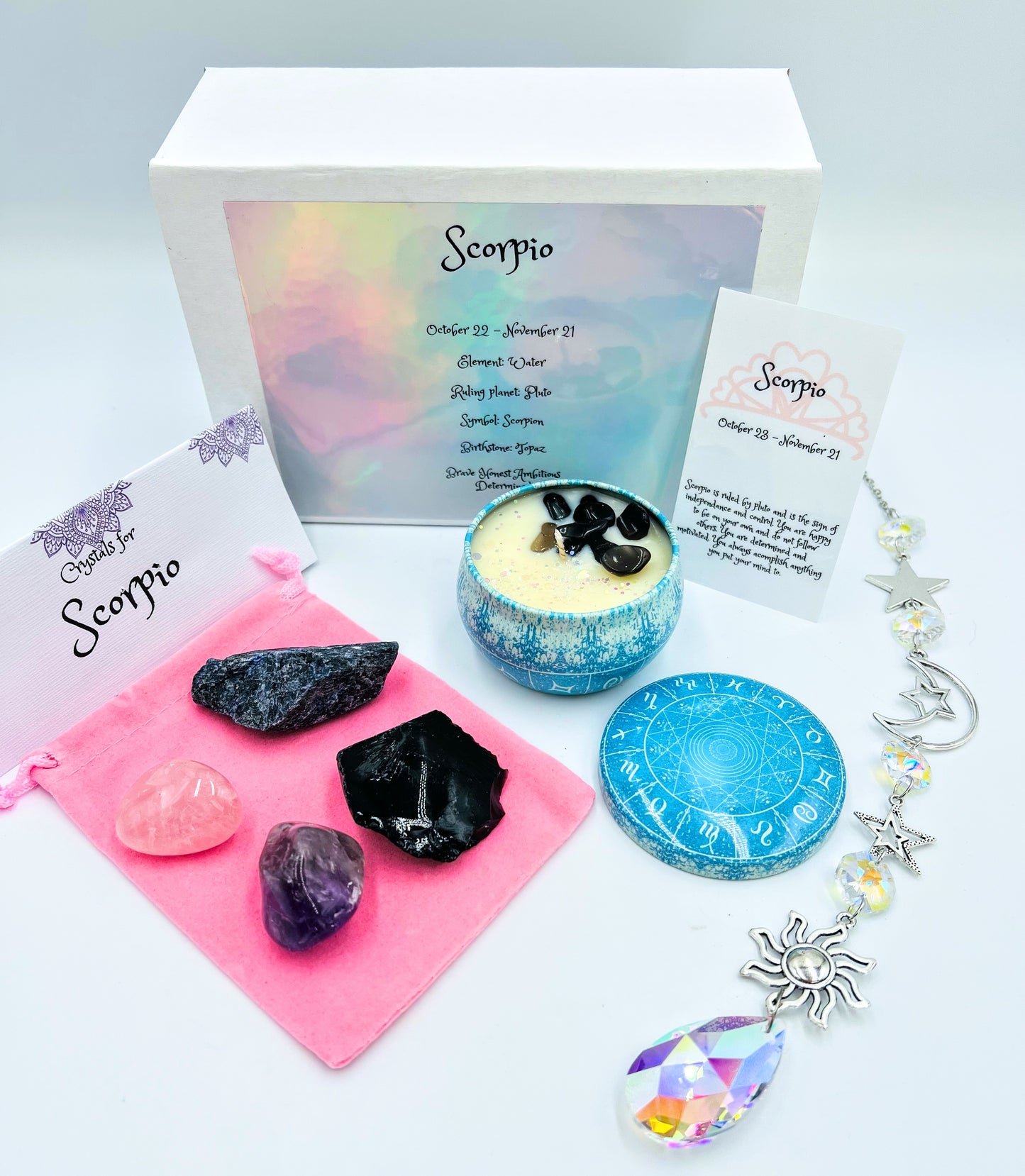 Zodiac Gift Box With Sun Catcher