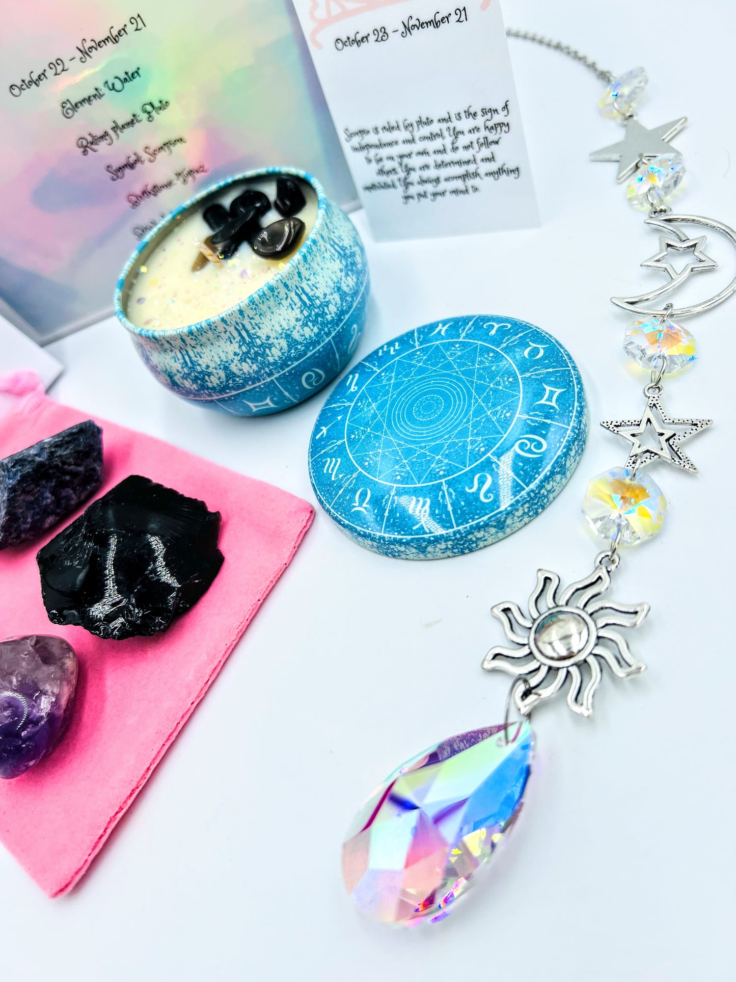 Zodiac Gift Box With Sun Catcher