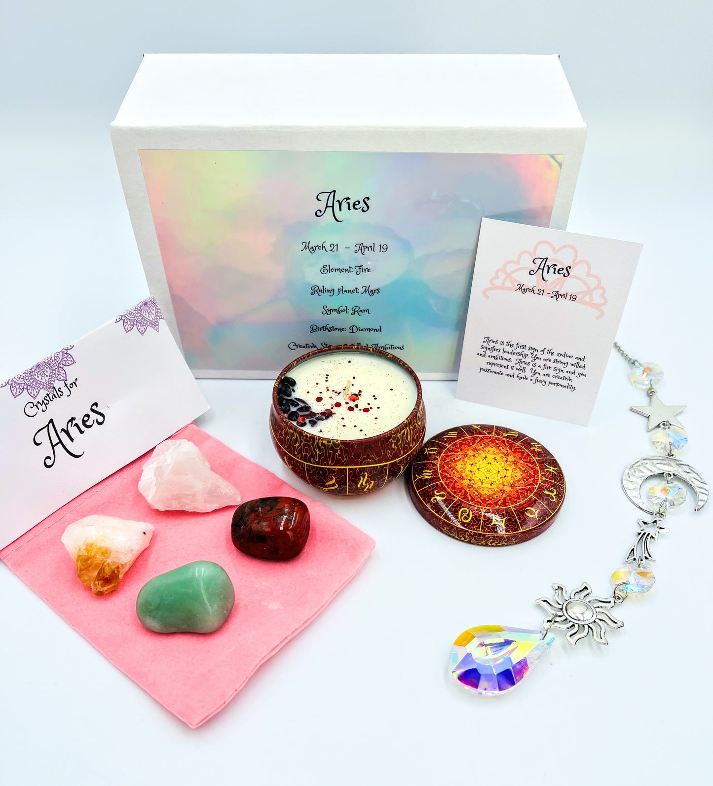 Zodiac Gift Box With Sun Catcher