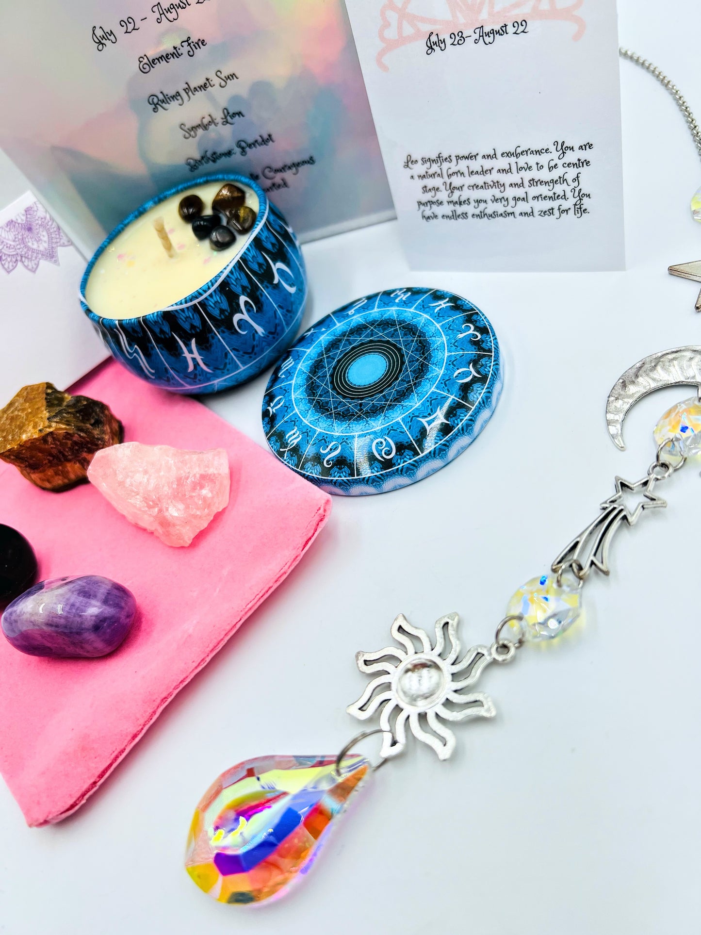 Zodiac Gift Box With Sun Catcher