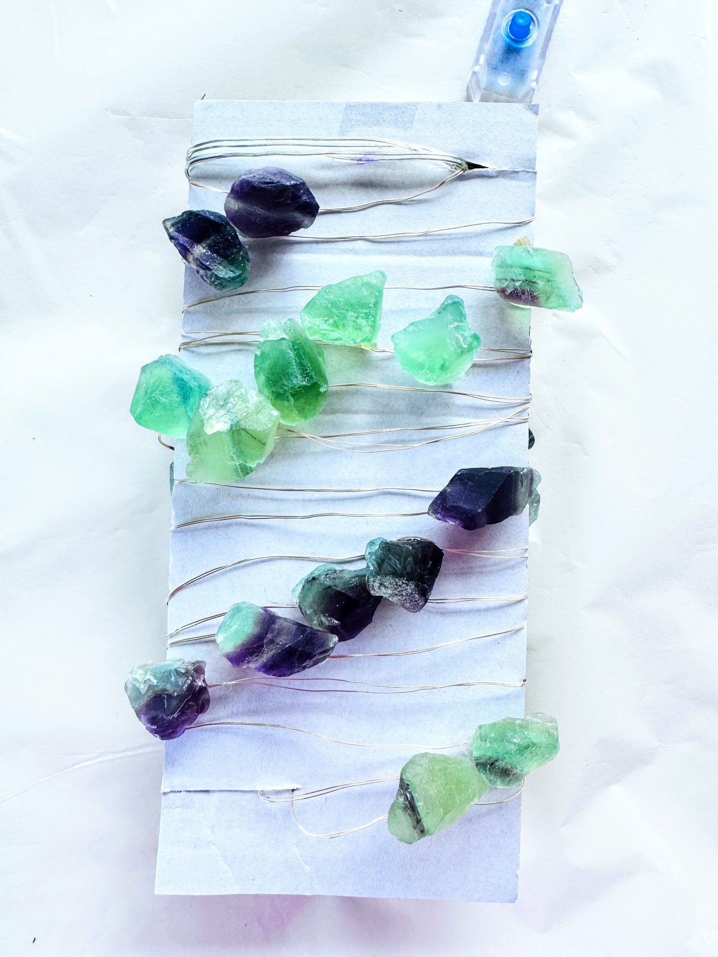 Crystal Fairy Lights Fluorite 3 Metre (flashing)