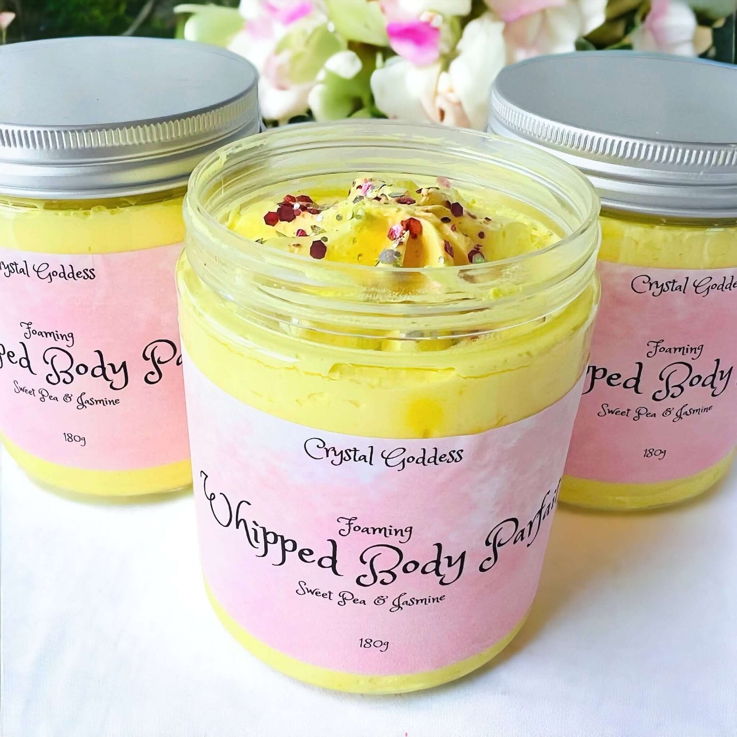 Creamy Whipped Body Wash parfait