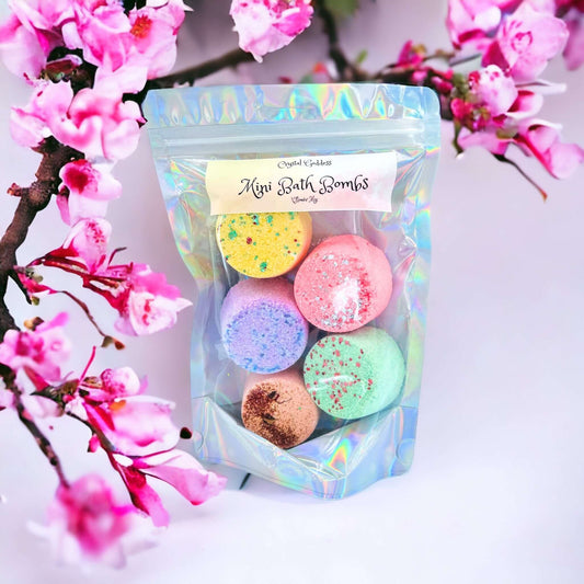 Mini Bath Bombs Floral Fragrances