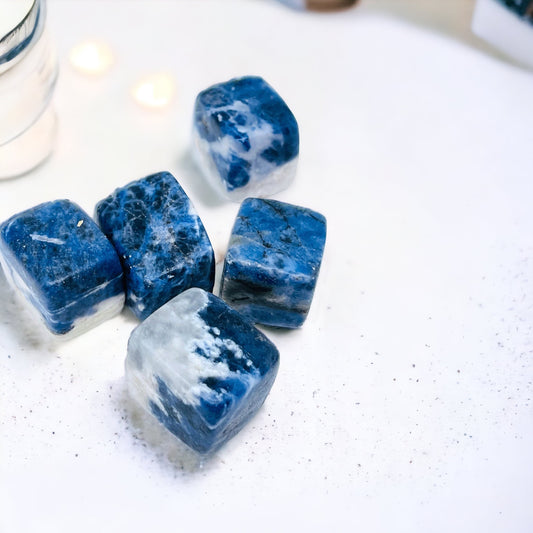 Sodalite Cubes.