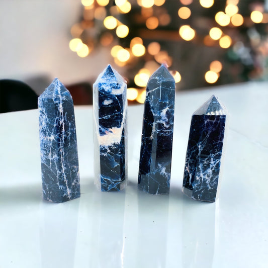 Sodalite Points.