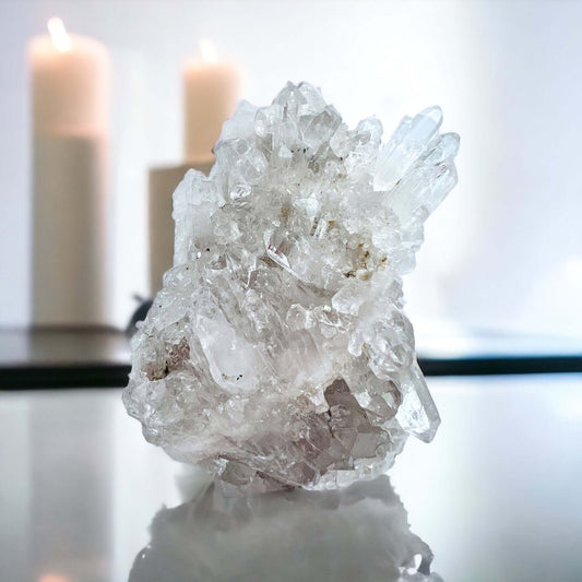 Large Clear Quartz Cluster 1062g