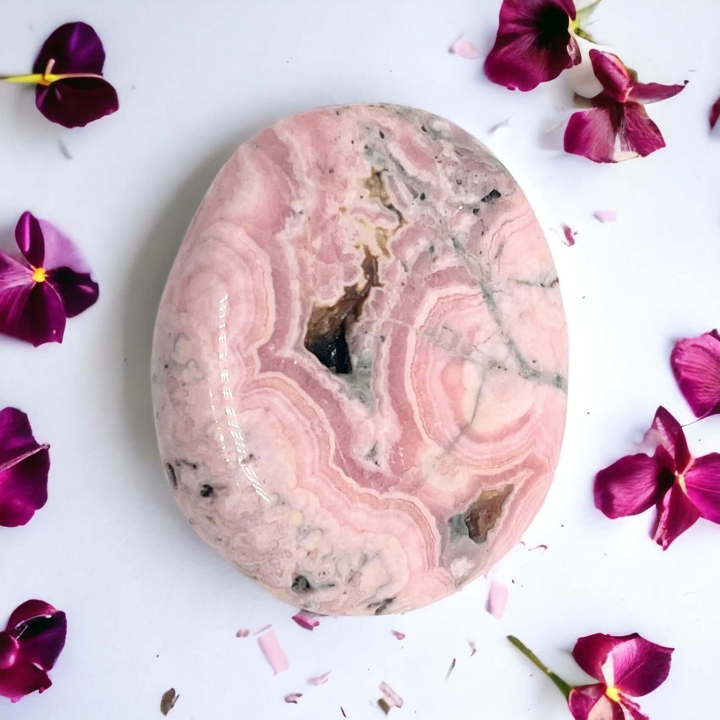 Rhodochrosite  Flat Stones