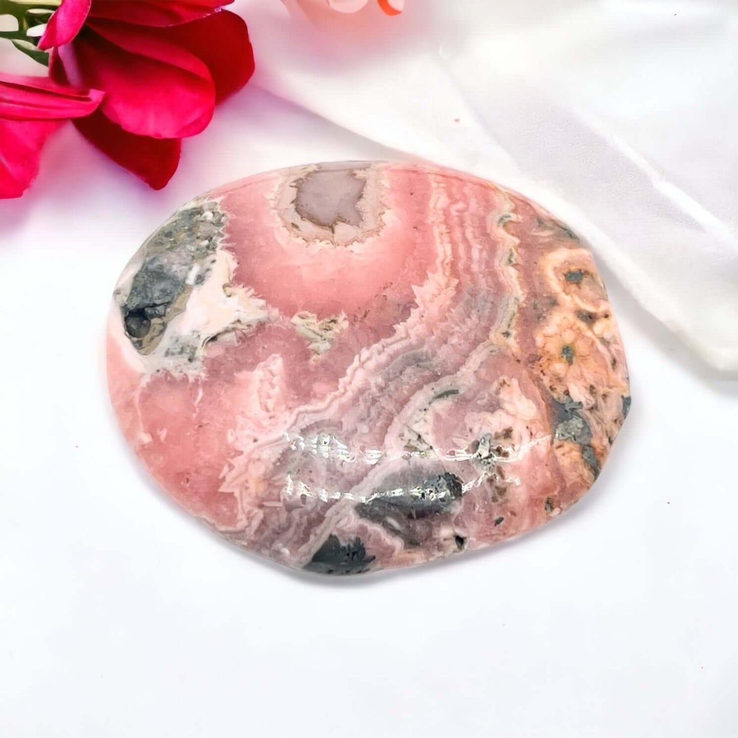 Rhodochrosite  Flat Stones