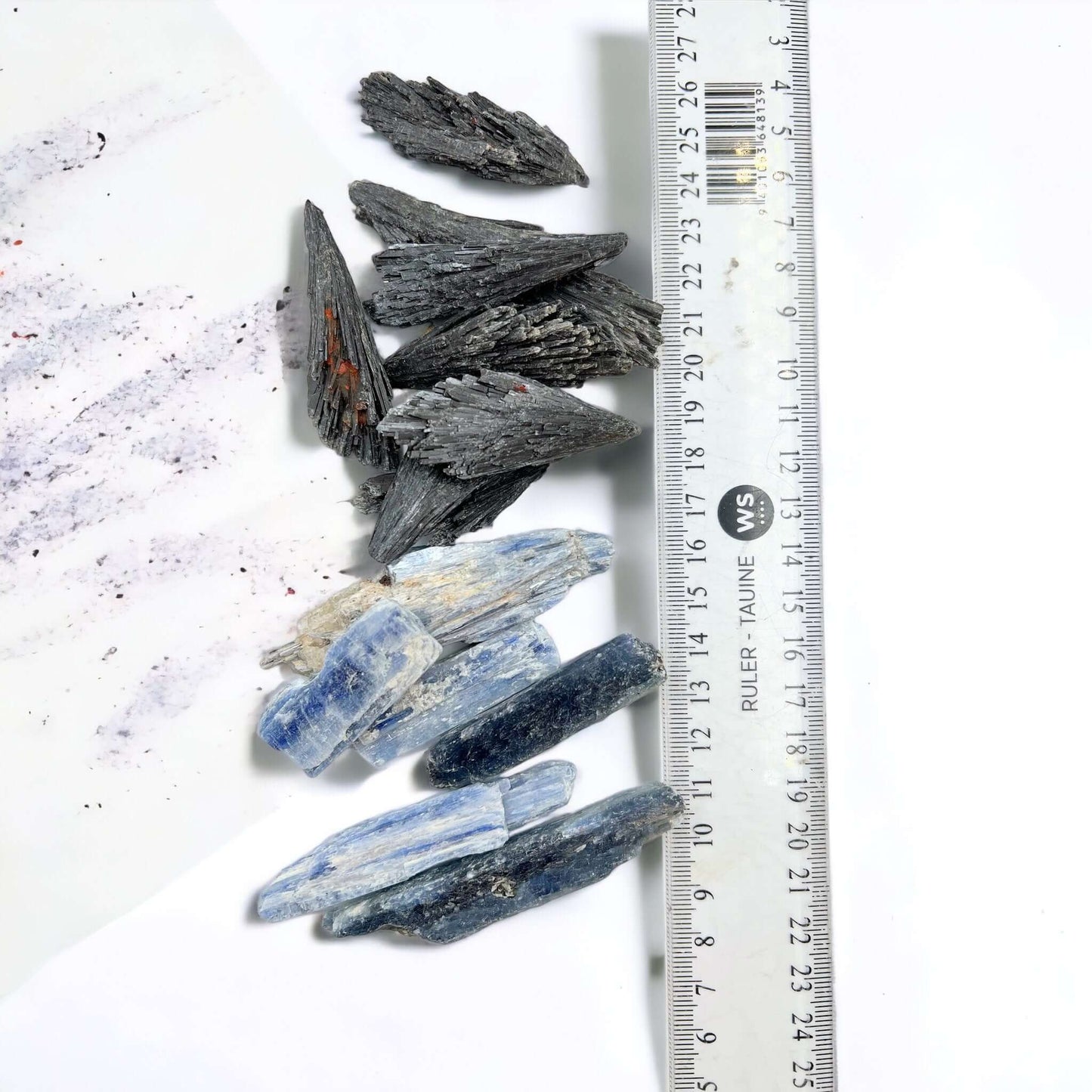 Black Kyanite & Blue Kyanite