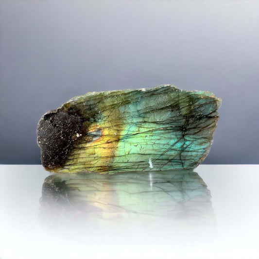 Labradorite Semi Polished 125g