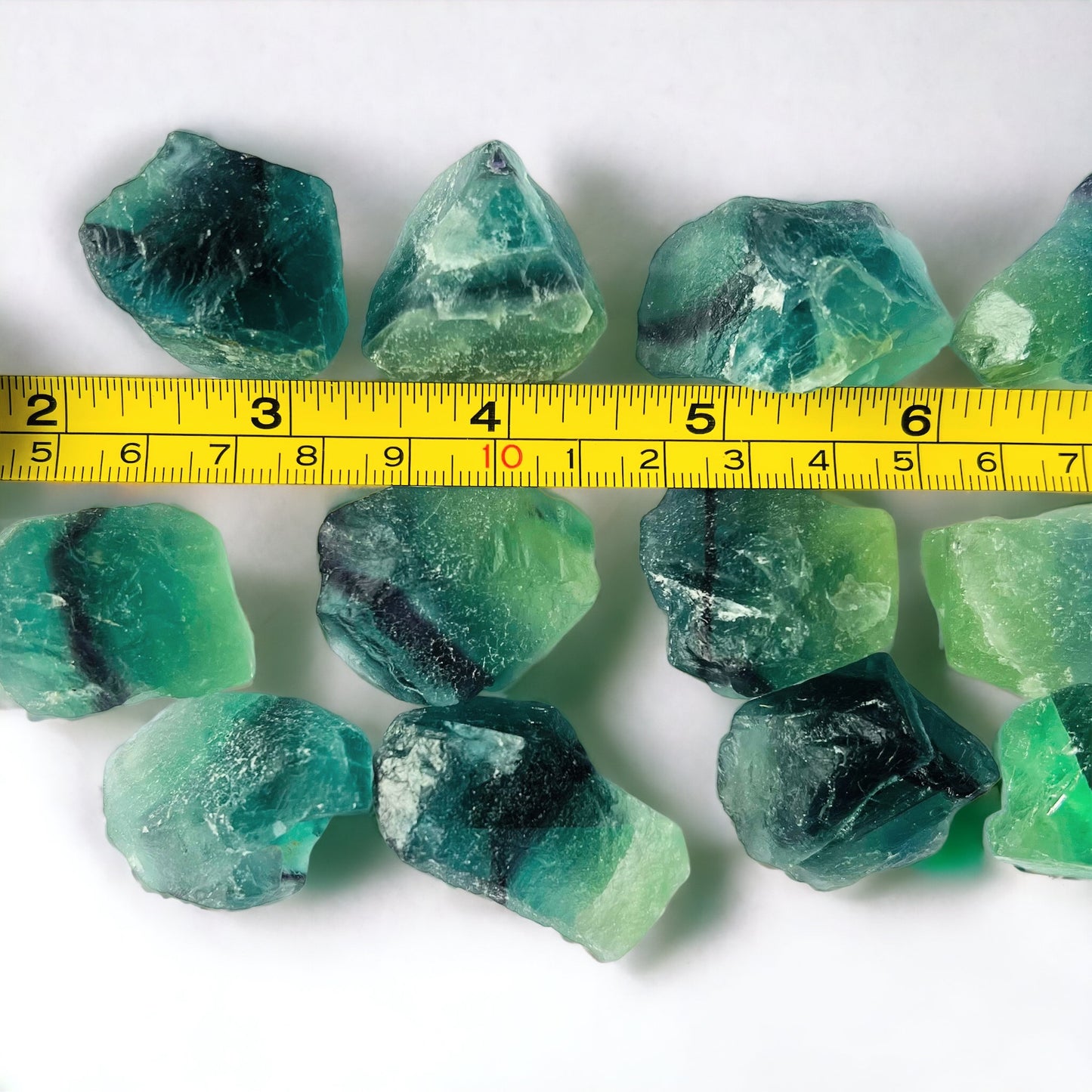 Rough Blue Green Fluorite.