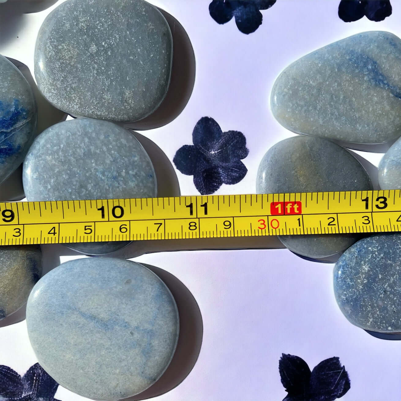 Blue Aventurine Palm Stones