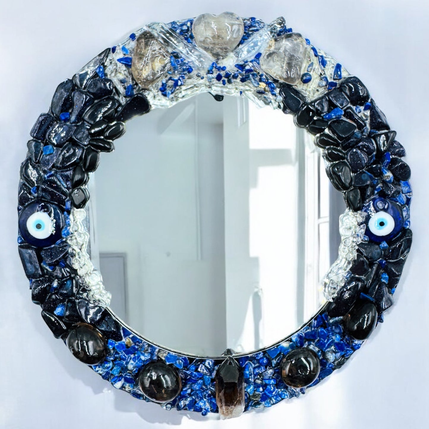 Enchanted Protection Crystal Mirror