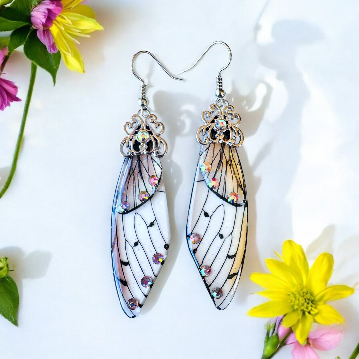 Fairy wing earrings type 2