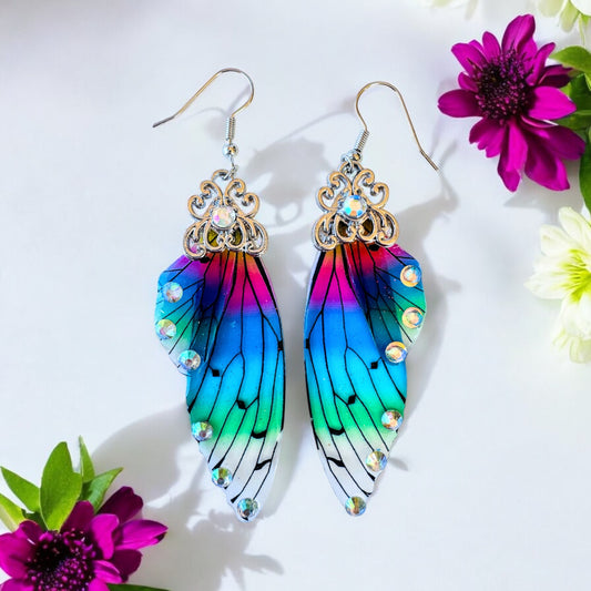 Fairy wing earrings type 2