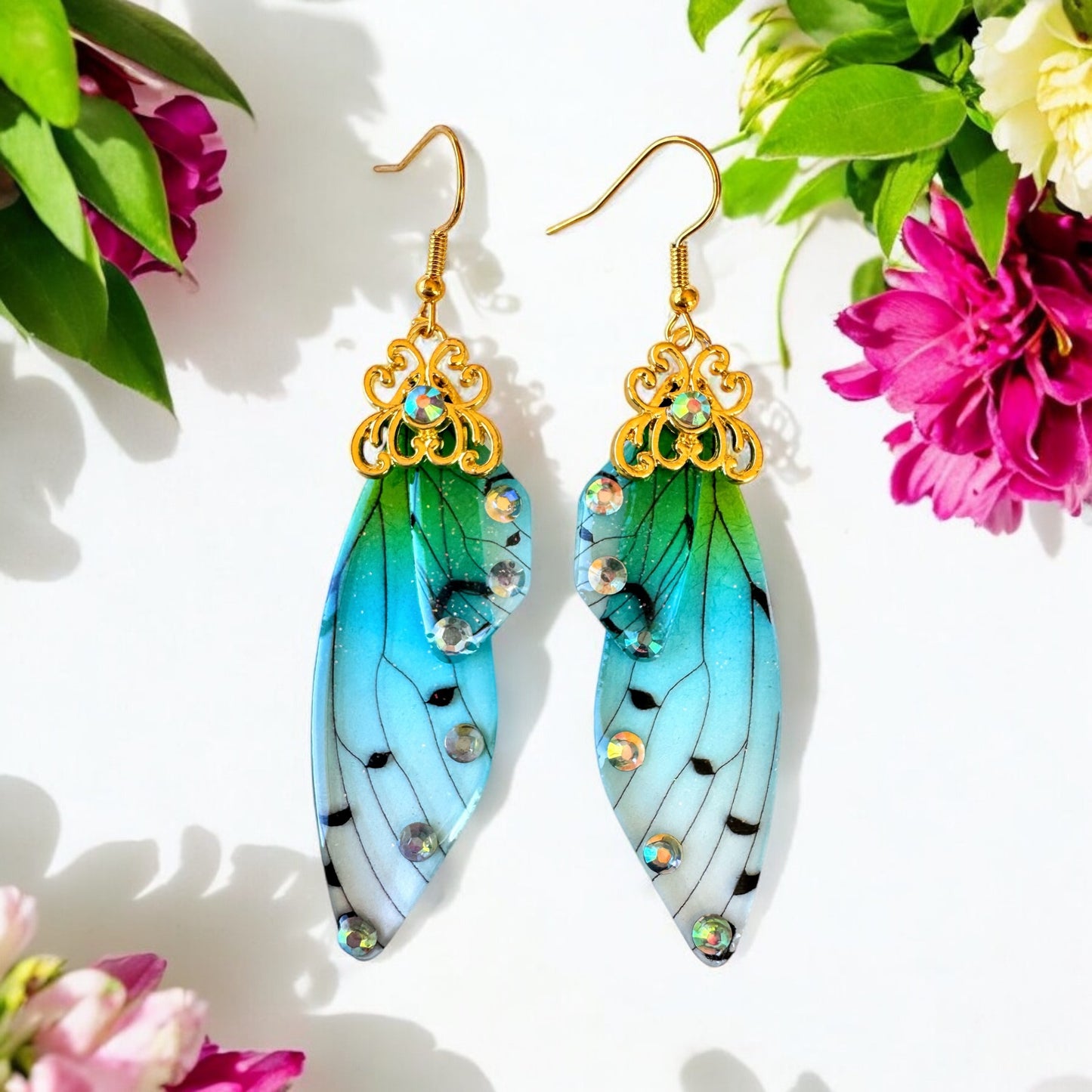 Fairy wing earrings type 2