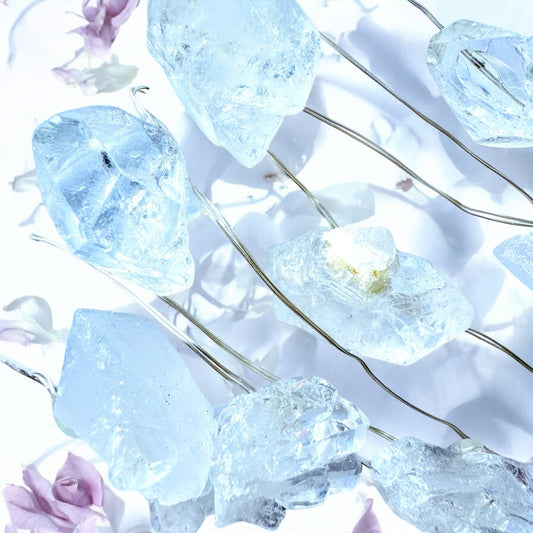 Crystal Fairy Lights Clear Quartz 3M