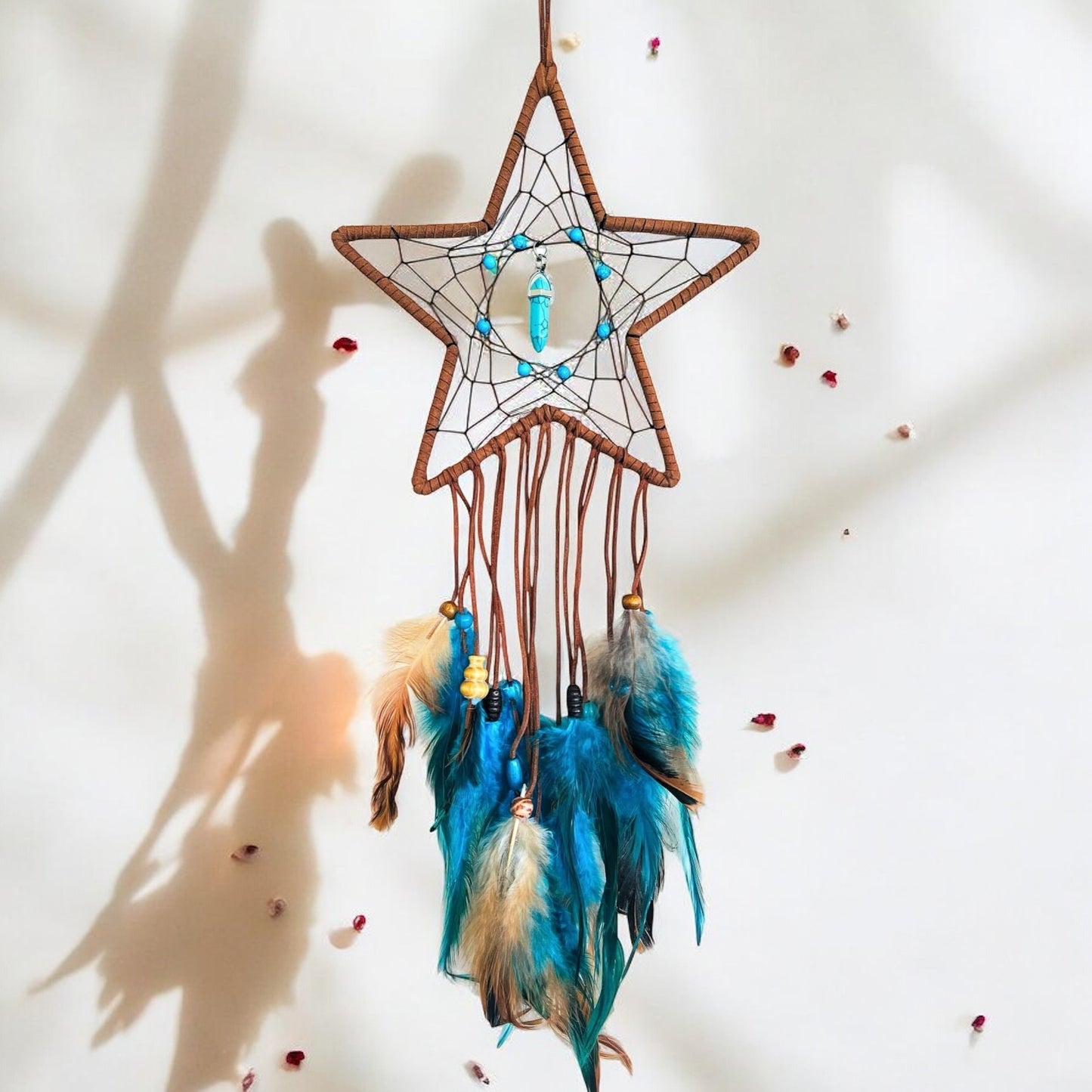 Star Turquoise Dream Catcher