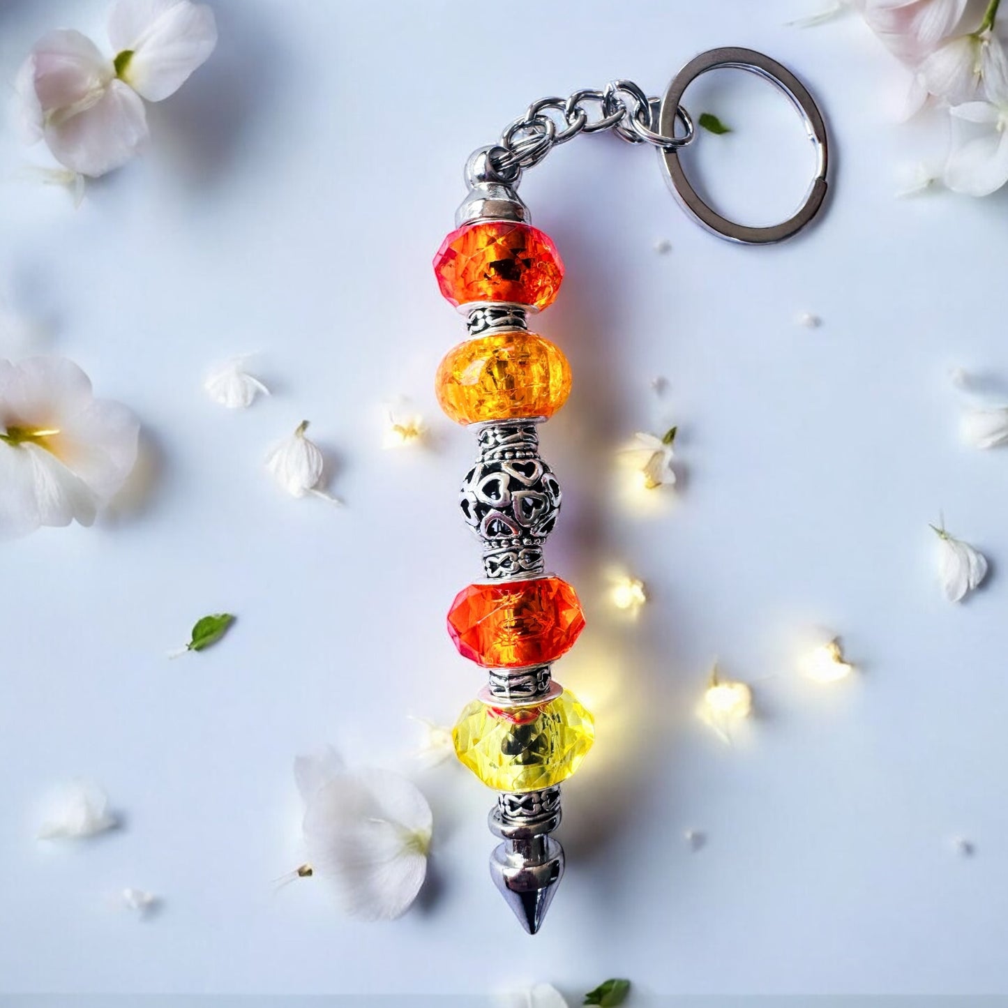 Colourful Beaded Keyrings