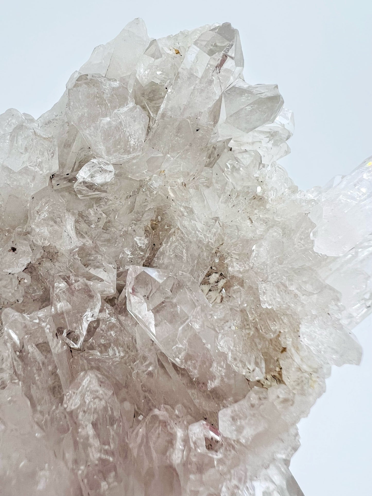 Large Clear Quartz Cluster 1062g