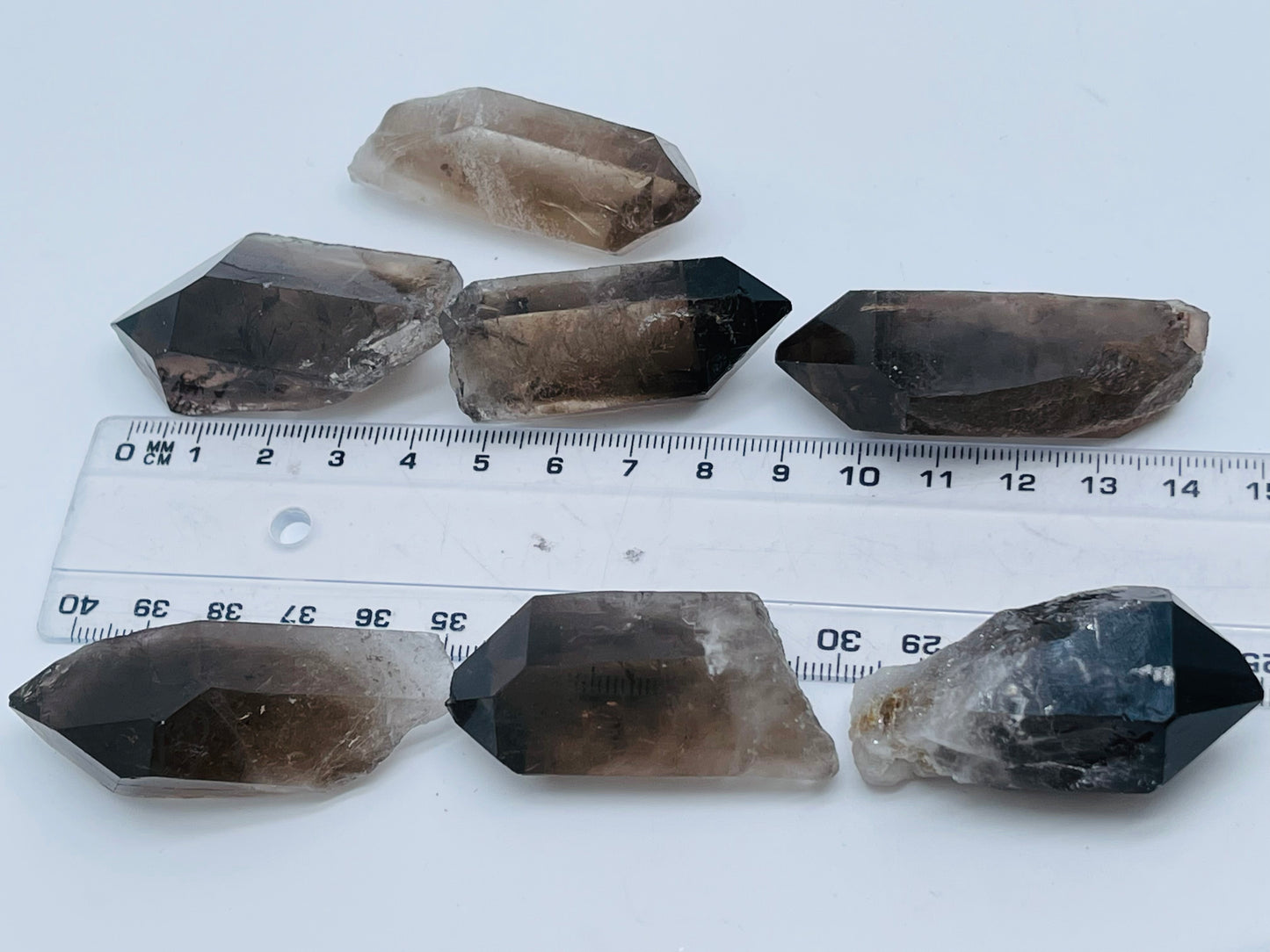 Smoky Quartz 25-30g Points.