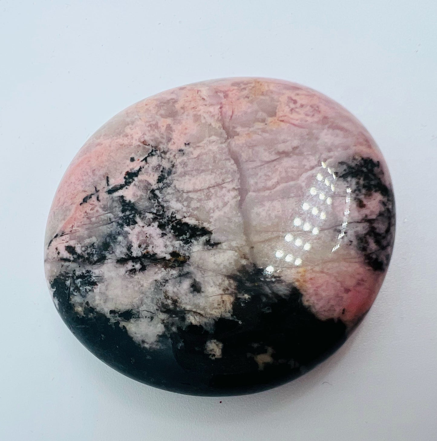 Rhodonite flat  Stones