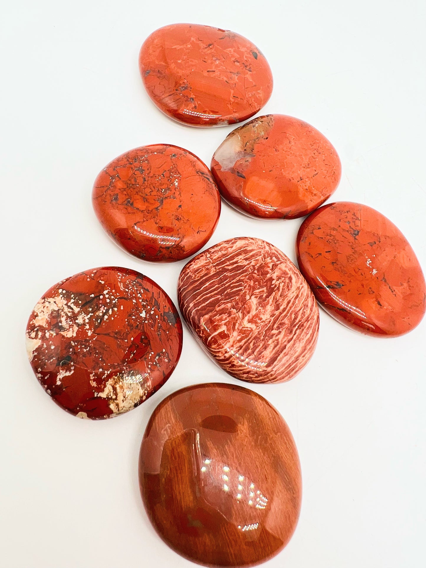 Red Jasper Palm Stone.