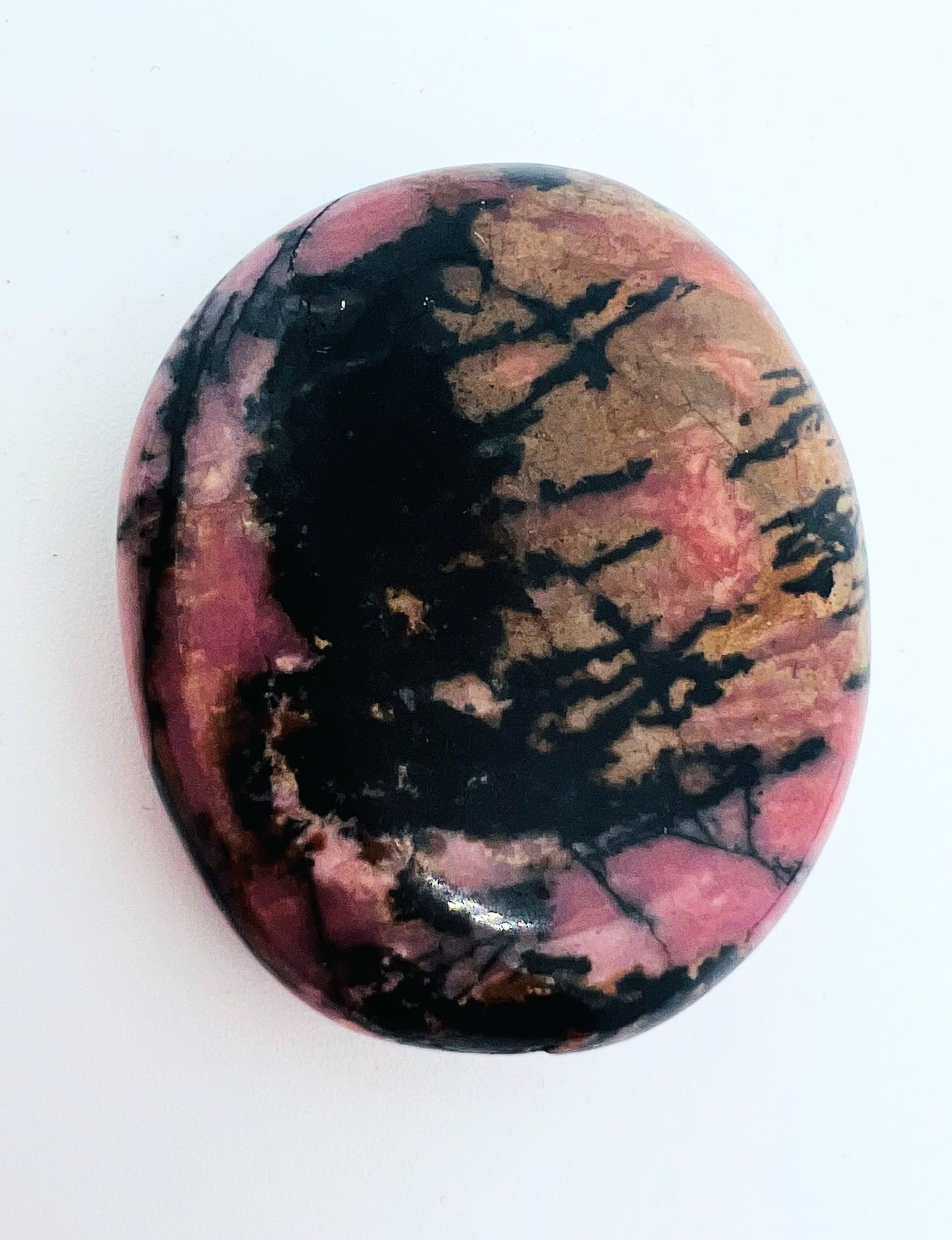 Rhodonite flat  Stones