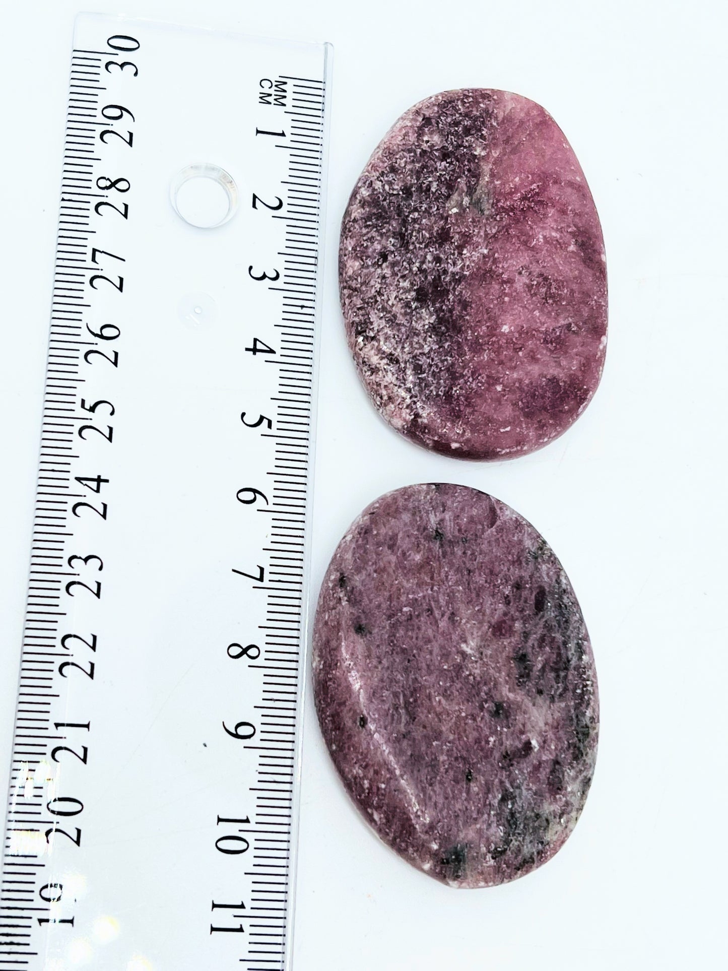 Lepidolite Palm Stones