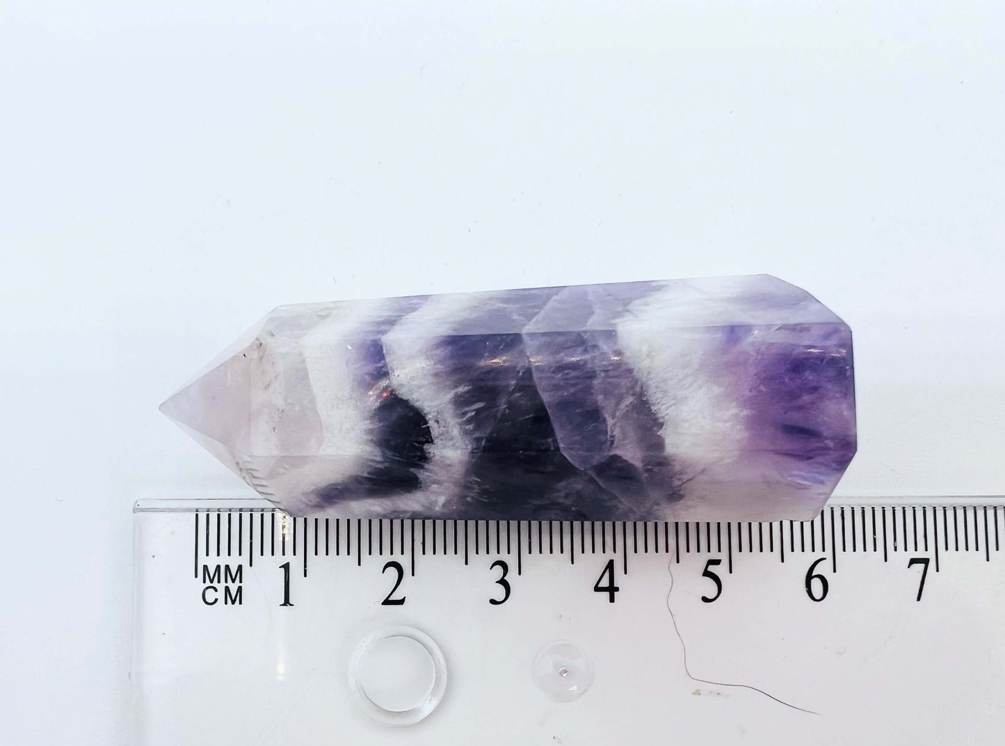 Chevron Amethyst Points